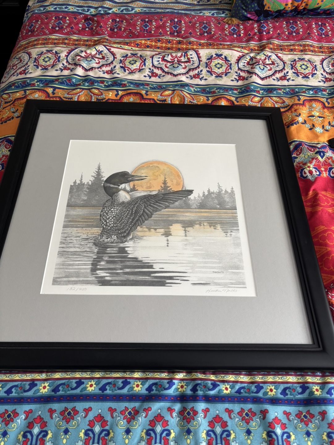 Heather North Loon Print - Moon Trilogy - photo 3