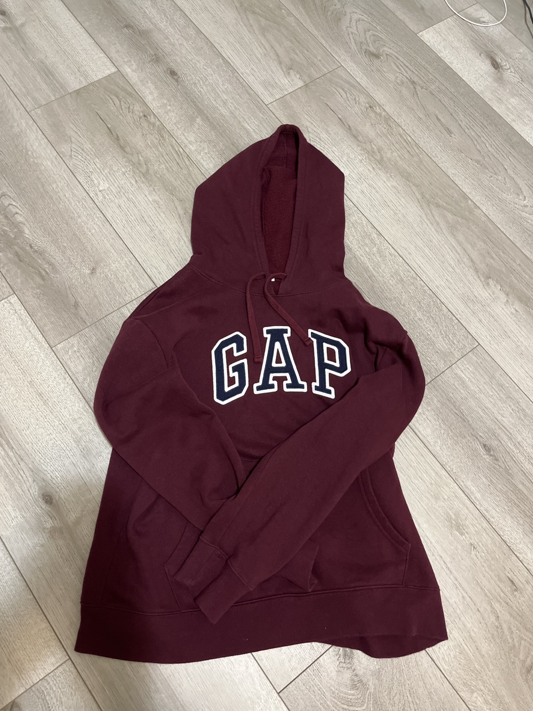 GAP Maroon Hoodie Sweatshirt - photo 2