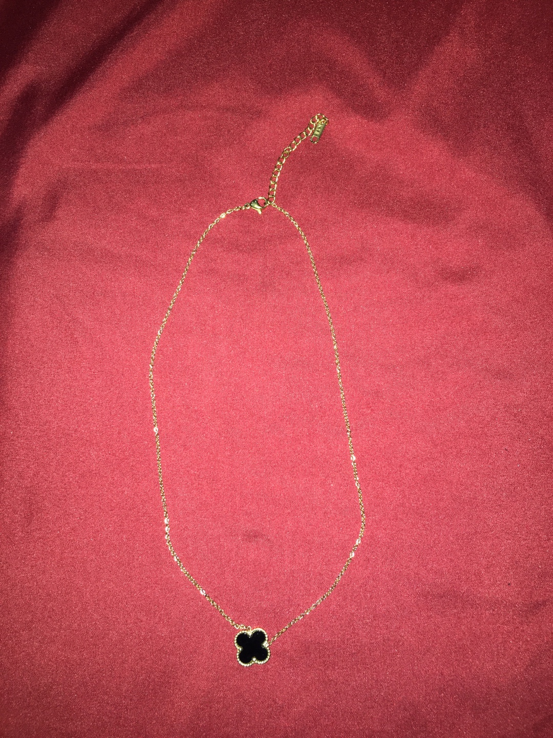 Black Clover Necklace