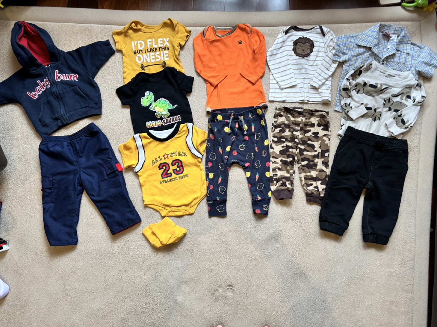Bundle of Baby Boy Clothes - Size 6-9 Months