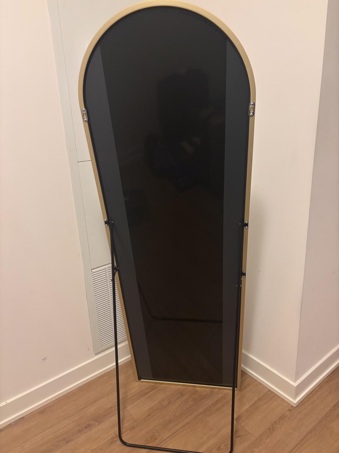 Full-Length Arch Mirror - Gold Frame - photo 3