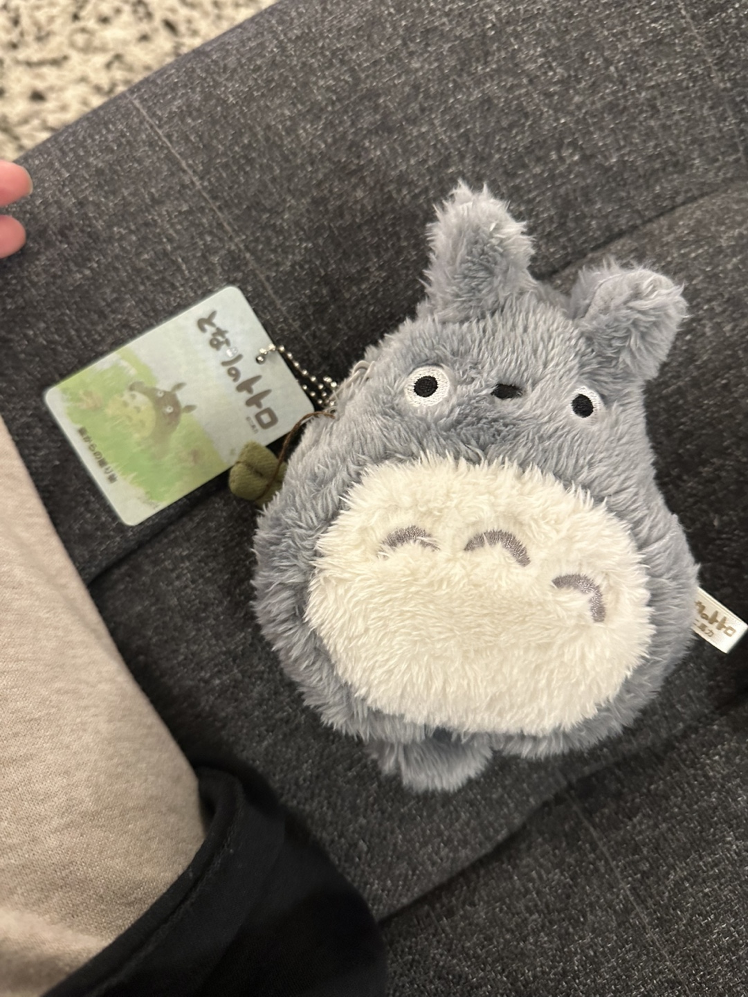 Totoro Plush pouch Keychain