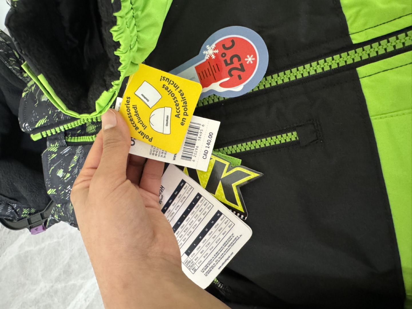 OshKosh B'Gosh Kids' Ski Jacket and Bib Set - photo 3