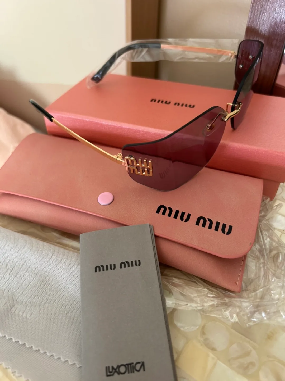 Miu Miu Sunglasses - New with Box and Case image indicator(9)