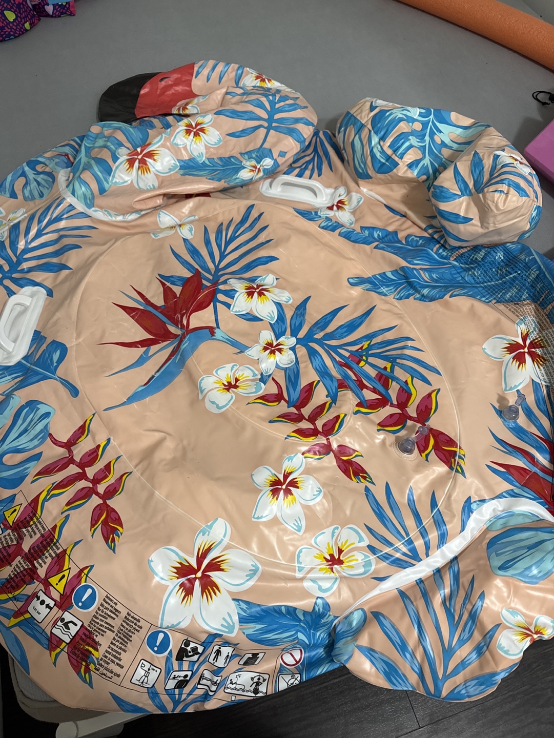 Tropical Flamingo Pool Float