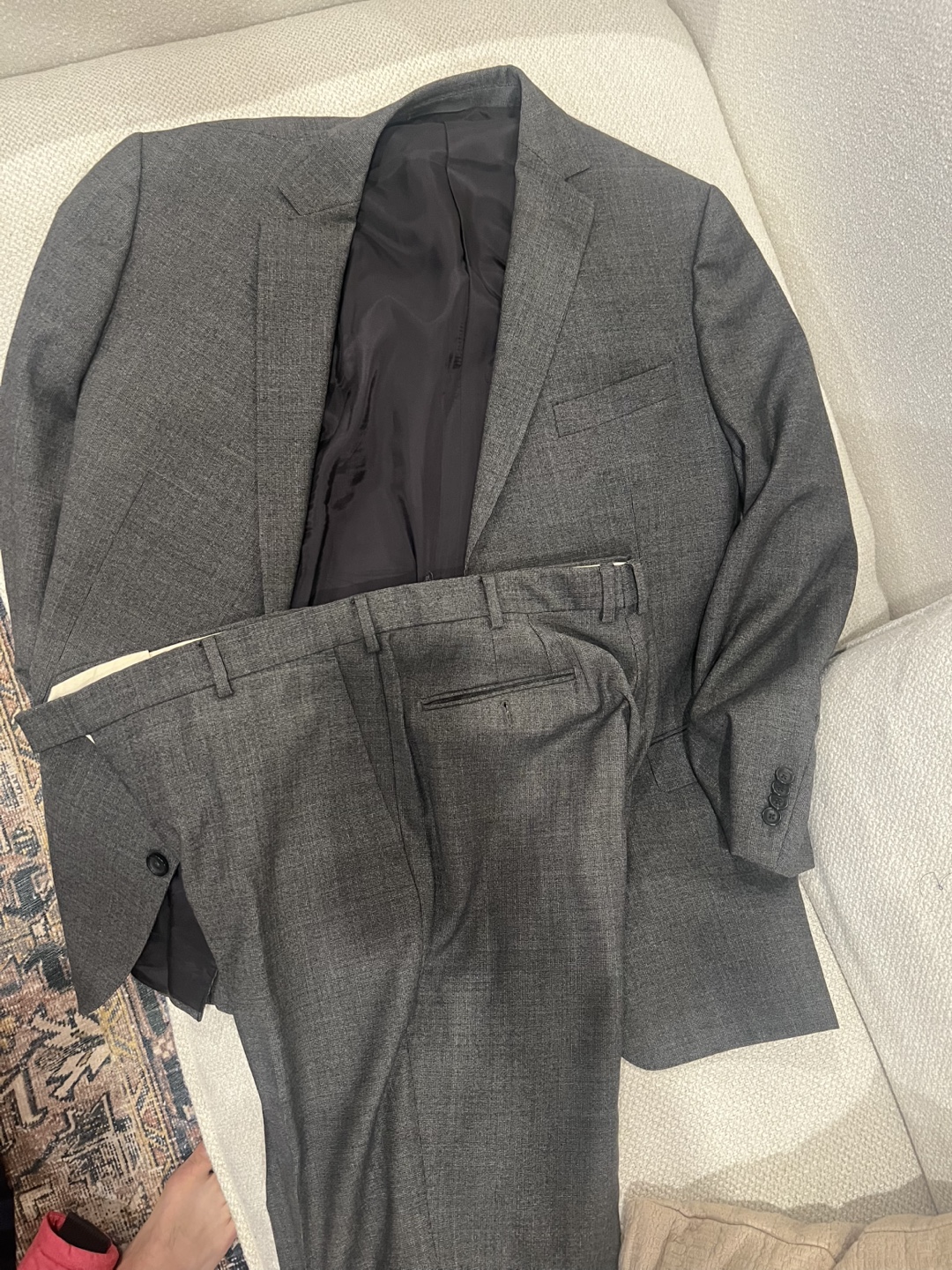 Brand New ZZegna Men's Grey Suit - photo 2