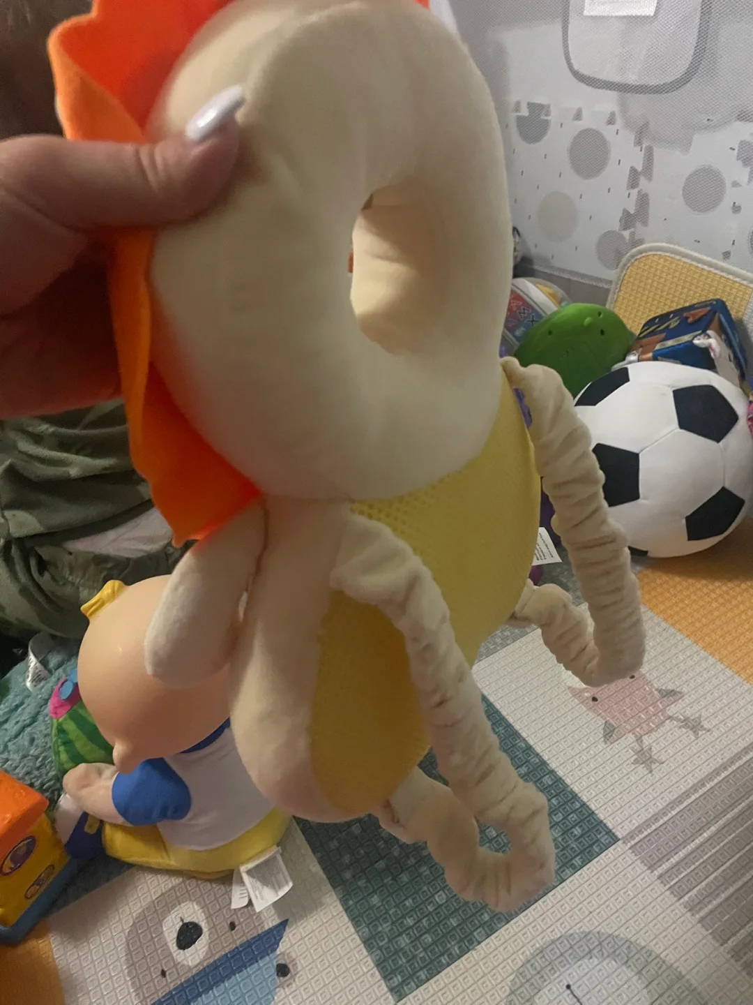 Adorable Lion Baby Head Support Pillow image indicator(2)