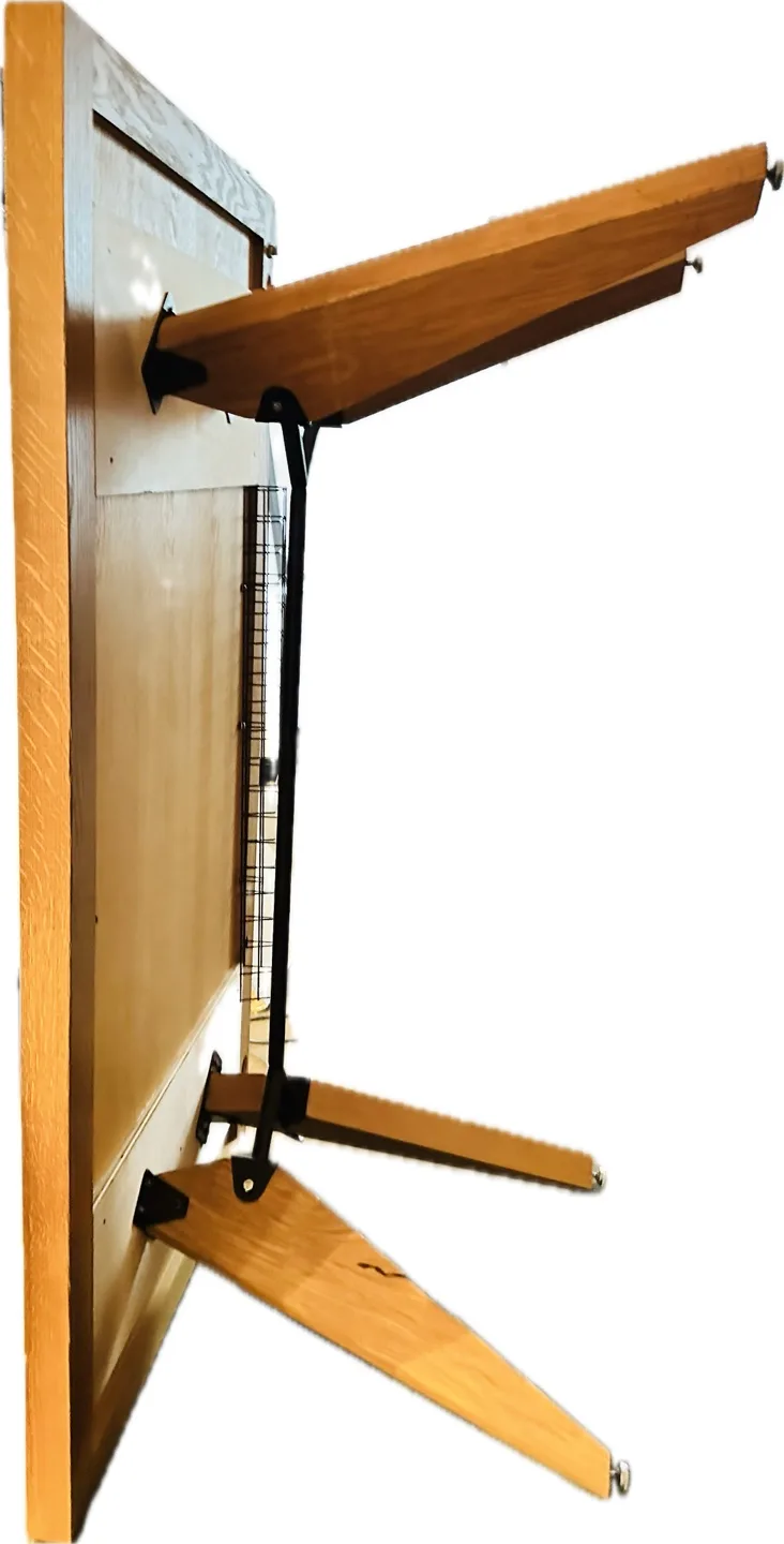 Mid-Century Modern Writing Desk with Cable Management image indicator(5)