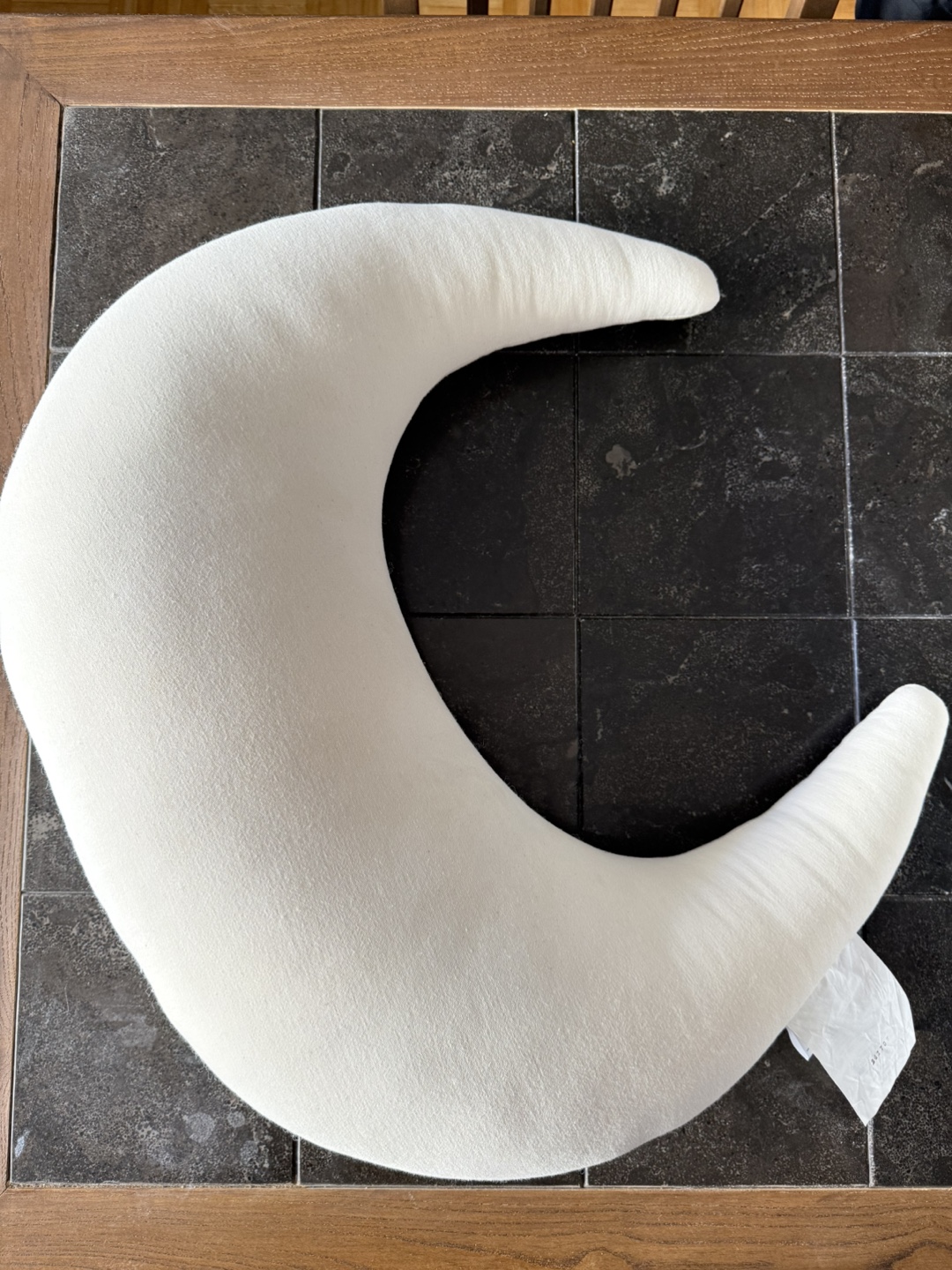 SnuggleMe Organic Feeding Support Pillow - Crescent Shape - photo 2