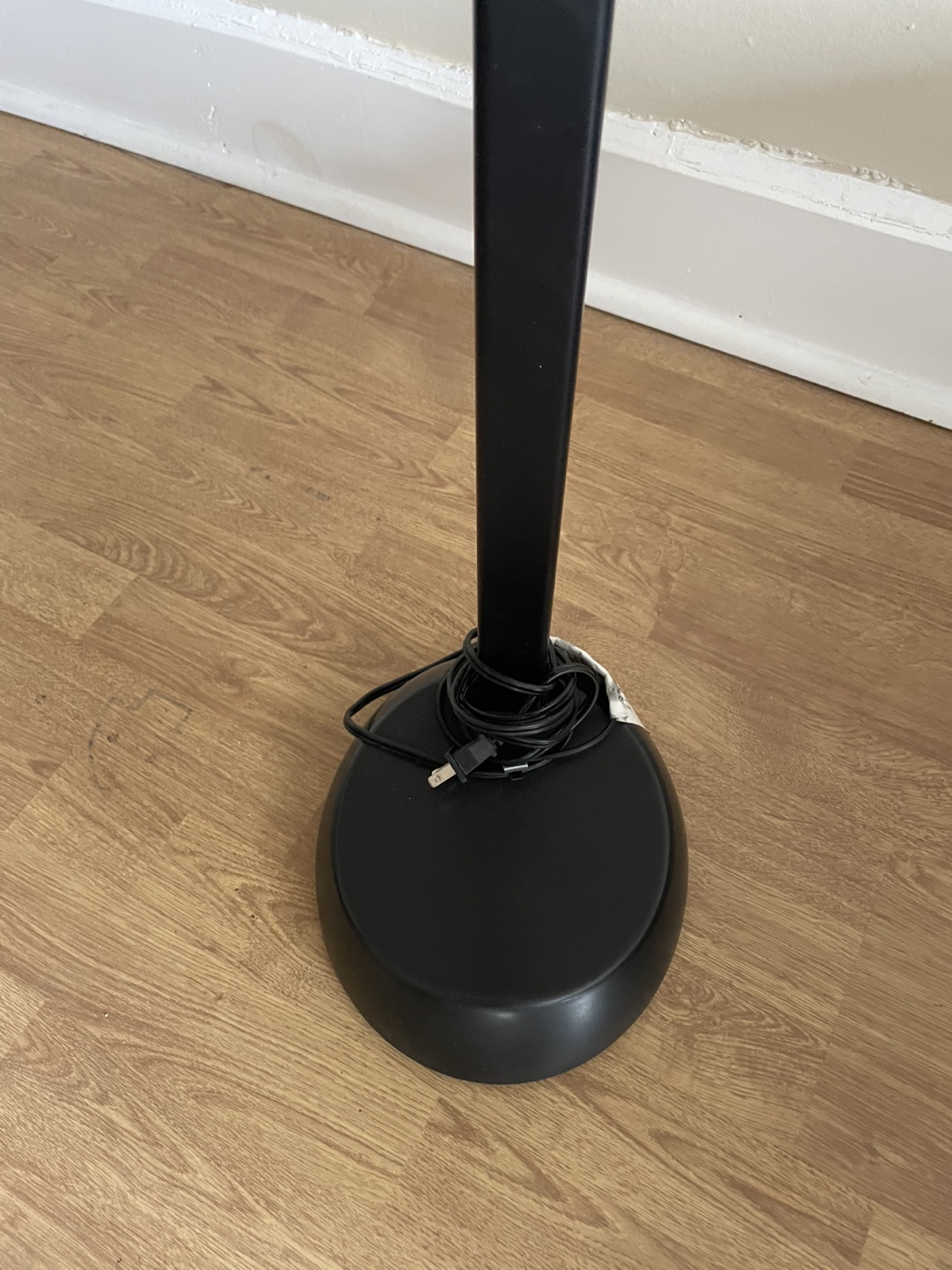 Black LED Floor Lamp with Flexible Neck - photo 2