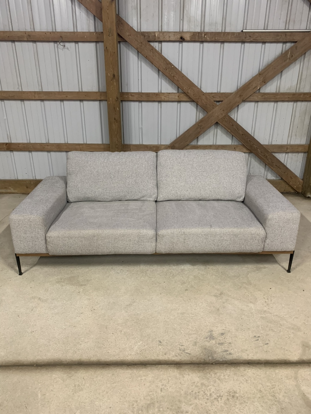 Preston 3-Seater Sofa from Structube in Grey - photo 3