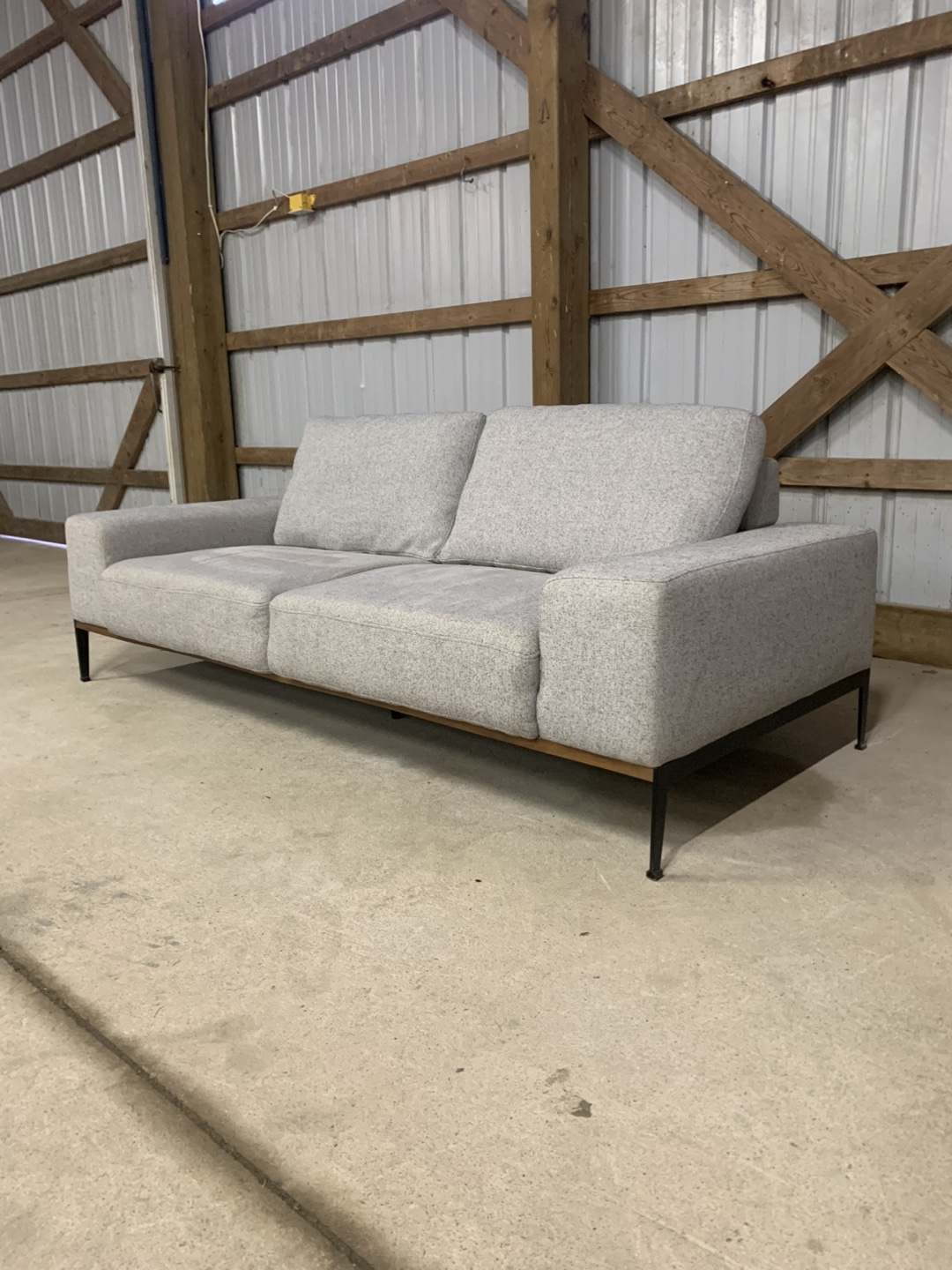 Preston 3-Seater Sofa from Structube in Grey - photo 4