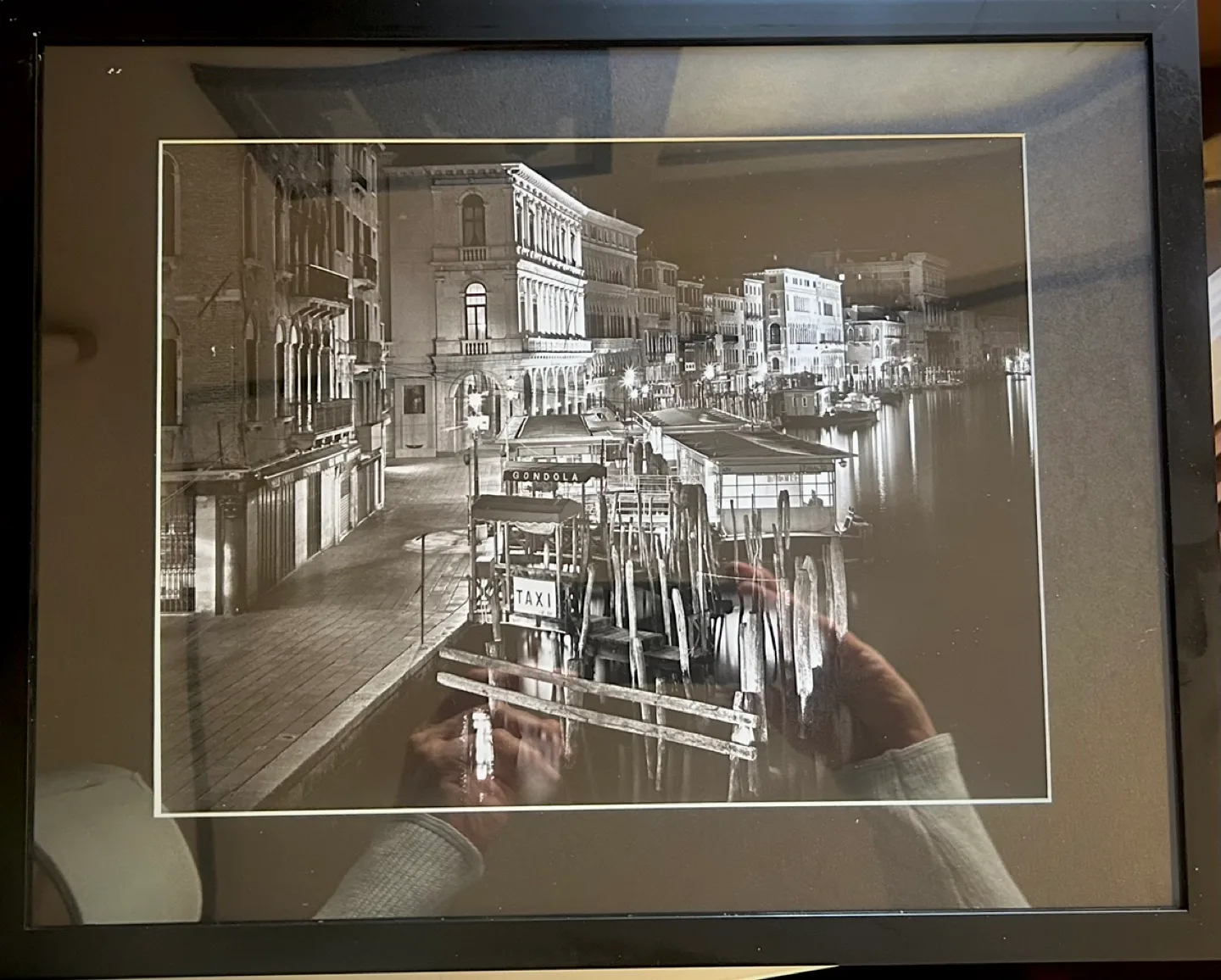 Set of Five Framed Black and White Venice Prints image indicator(4)