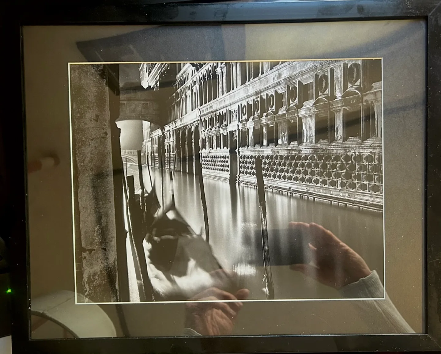 Set of Five Framed Black and White Venice Prints image indicator(2)