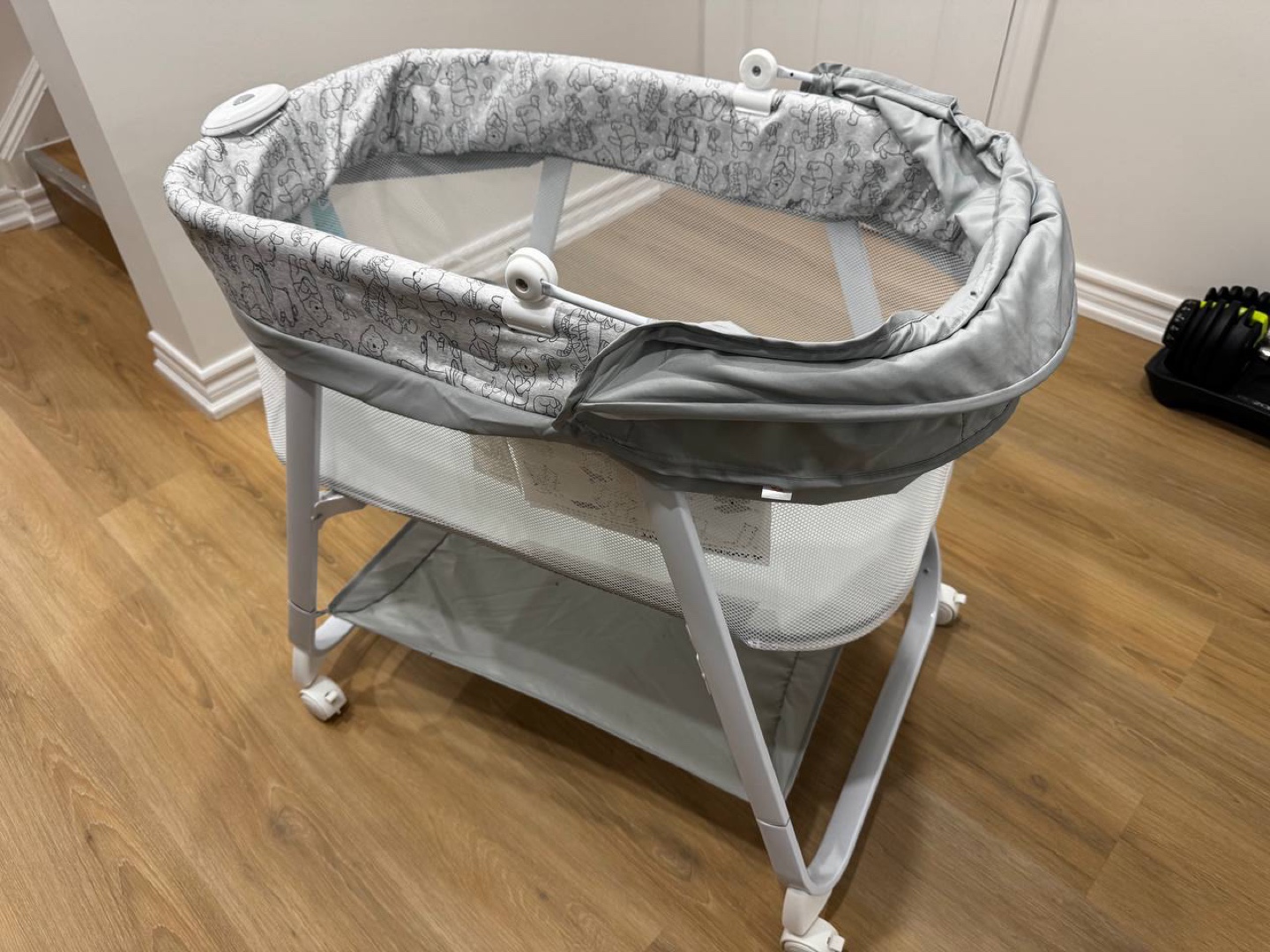 Bright Starts Winnie the Pooh Slumber Party Bassinet