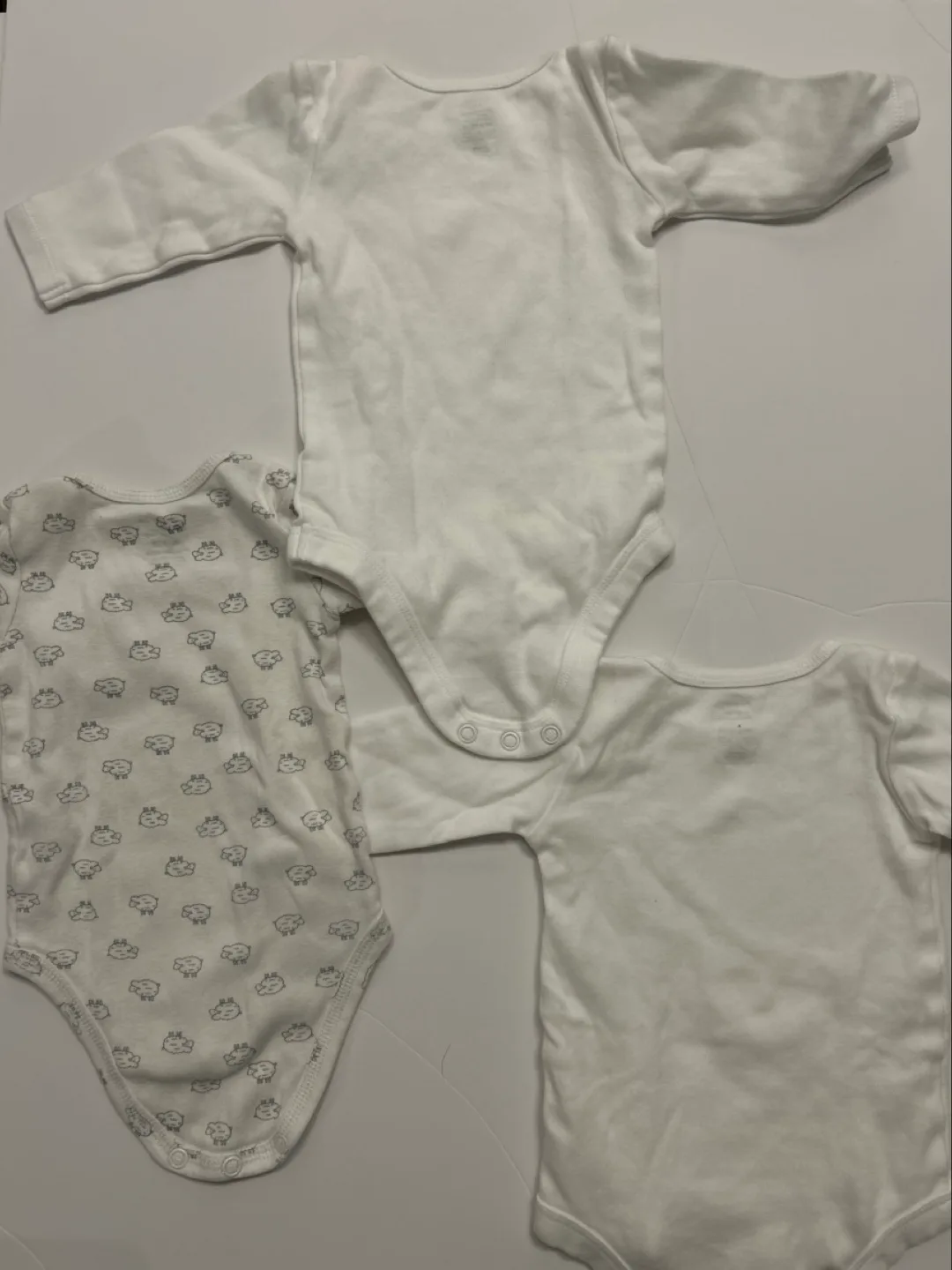 3x Baby Bodysuits - Size 0-3 Months image indicator(2)
