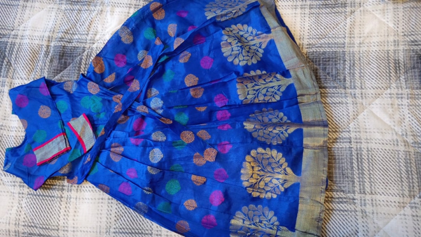 Beautiful Girls' Pattu gown. - photo 2