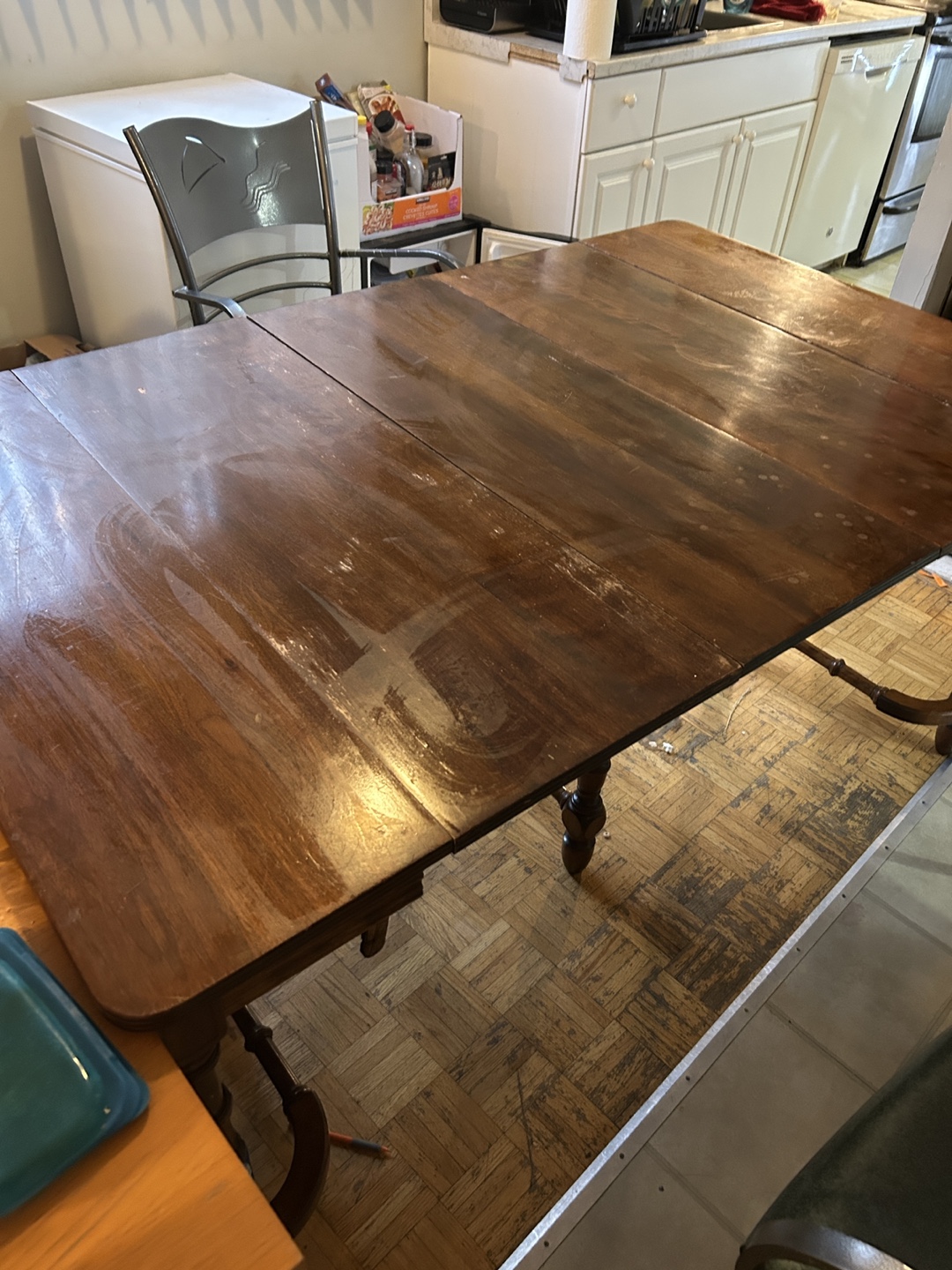 Antique Drop-Leaf Table