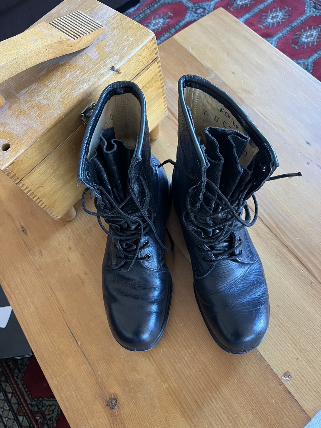 Vintage Greb Leather Boots - Size 7 1/2