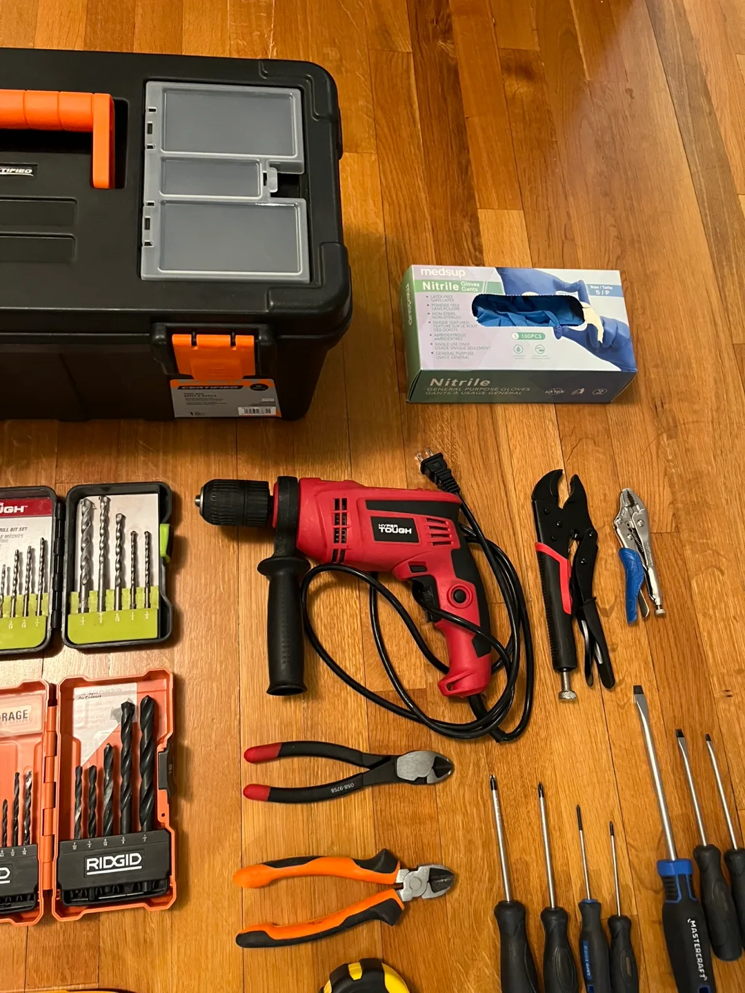 Tool Kit with Drill, Sockets, and More! image indicator(3)