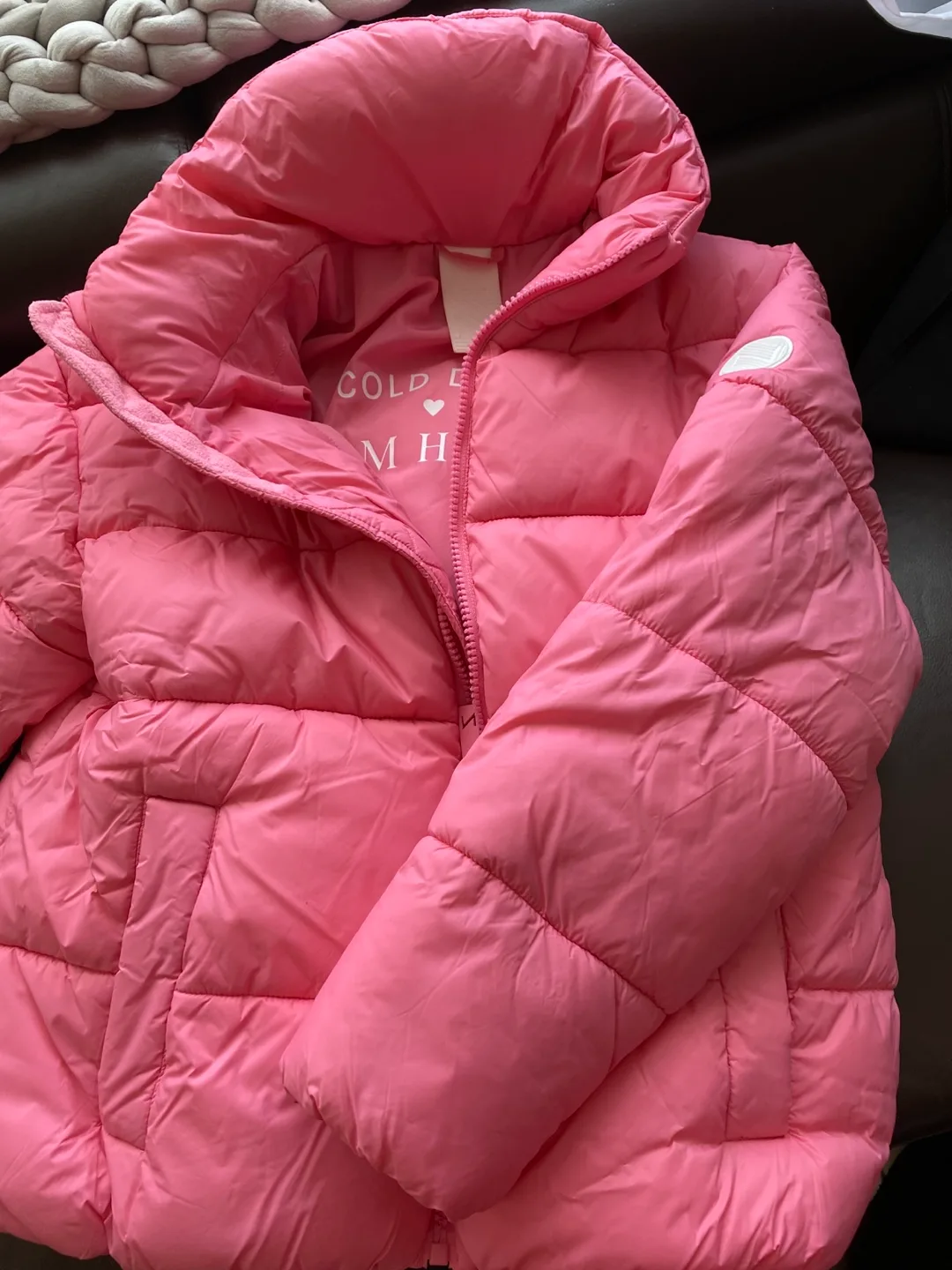 Noise Pink Puffer Jacket image indicator(2)