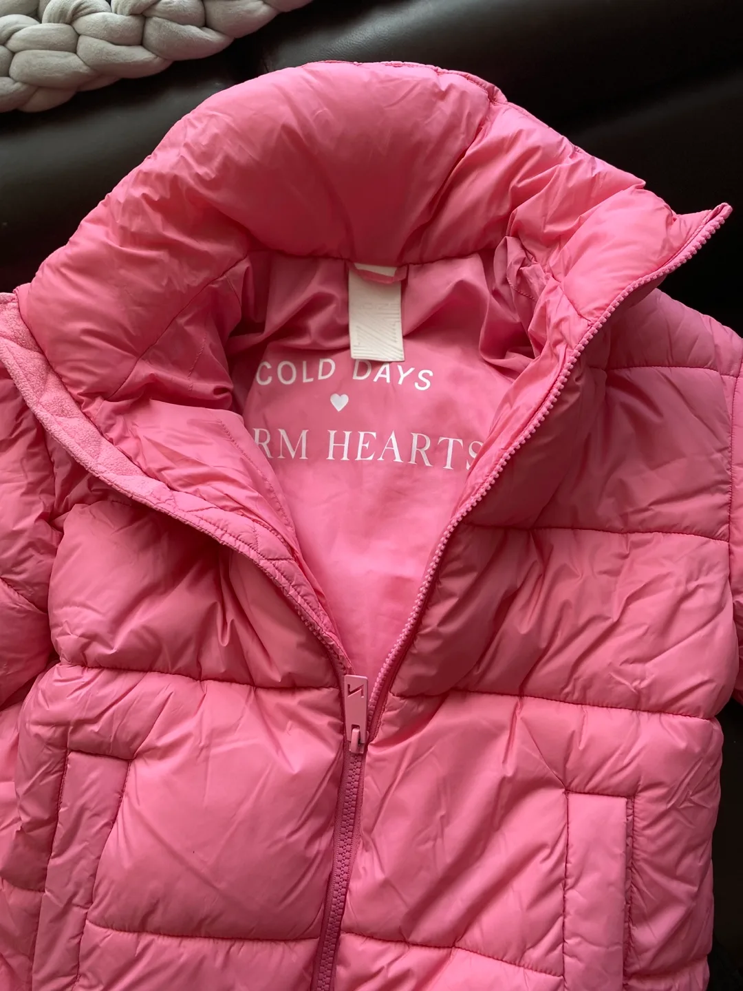 Noise Pink Puffer Jacket image indicator(3)