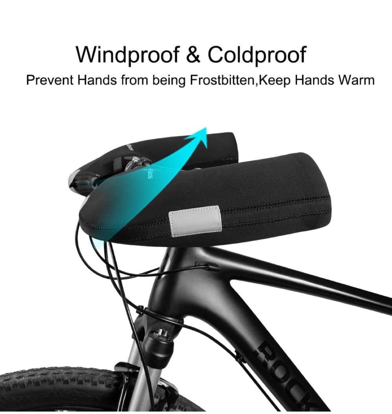 Rockbros Bike Handlebar Covers - Windproof & Coldproof - photo 4