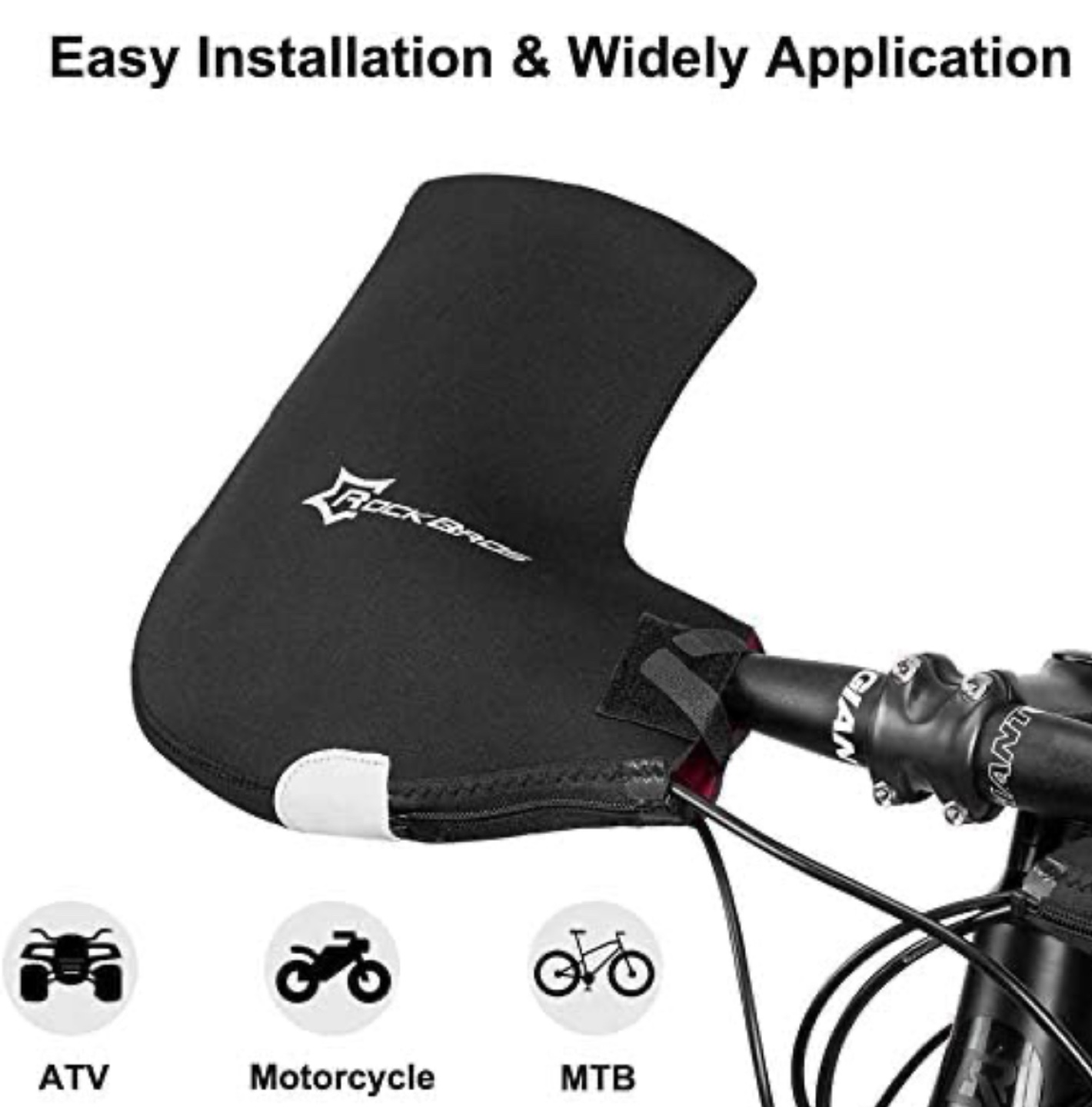 Rockbros Bike Handlebar Covers - Windproof & Coldproof - photo 5