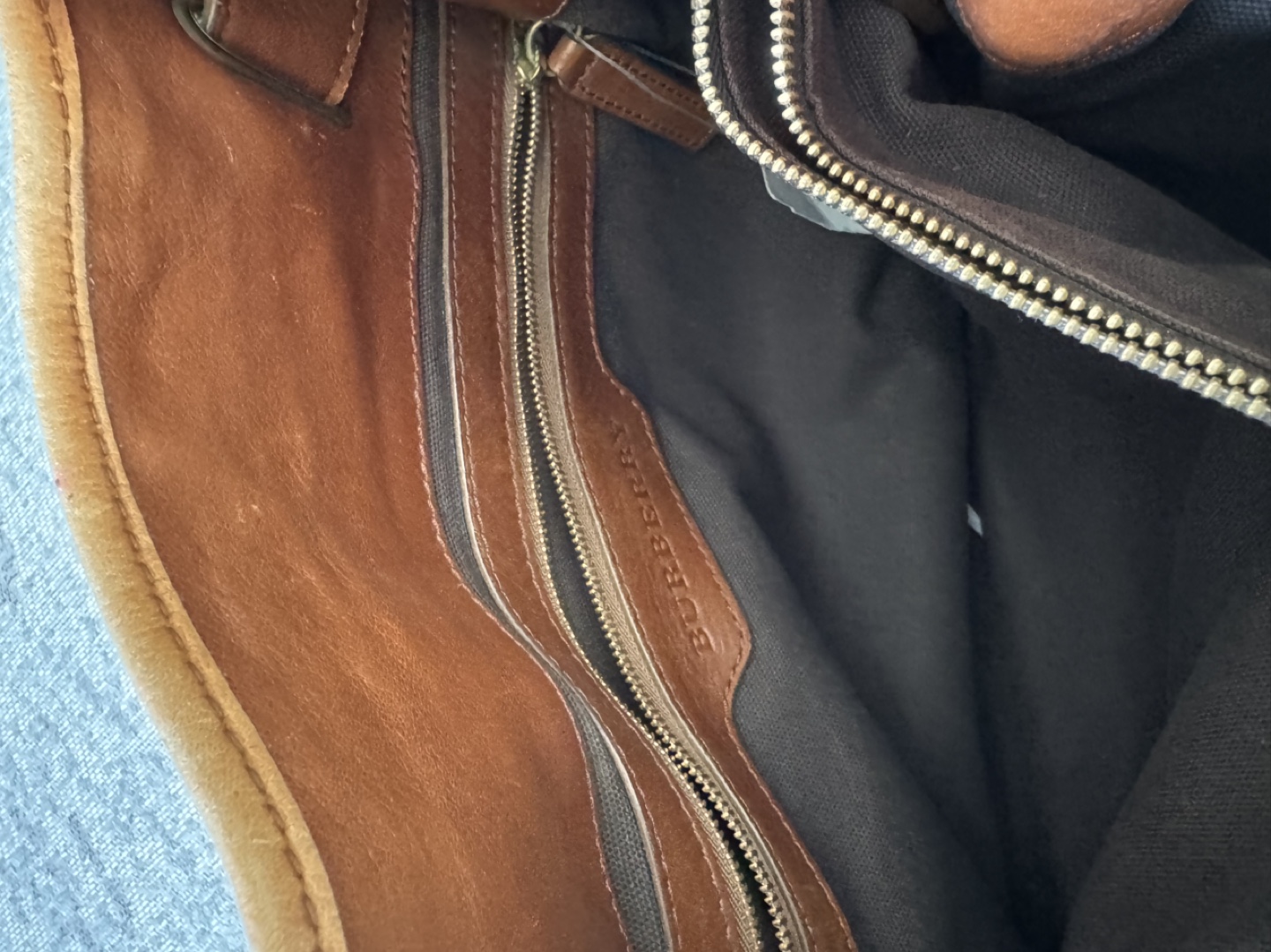 Burberry Purse (brown leather) - photo 3