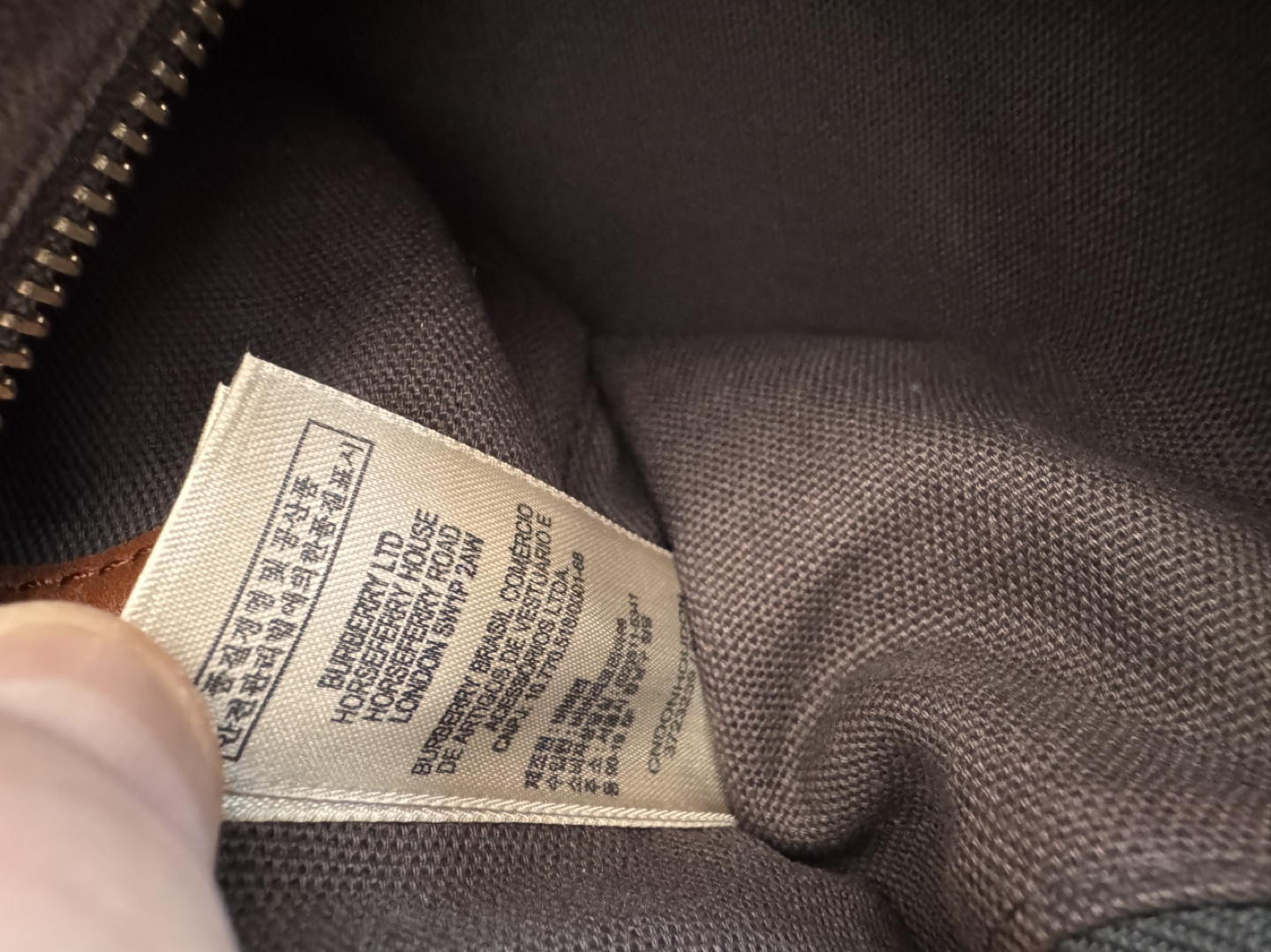 Burberry Purse (brown leather) - photo 5