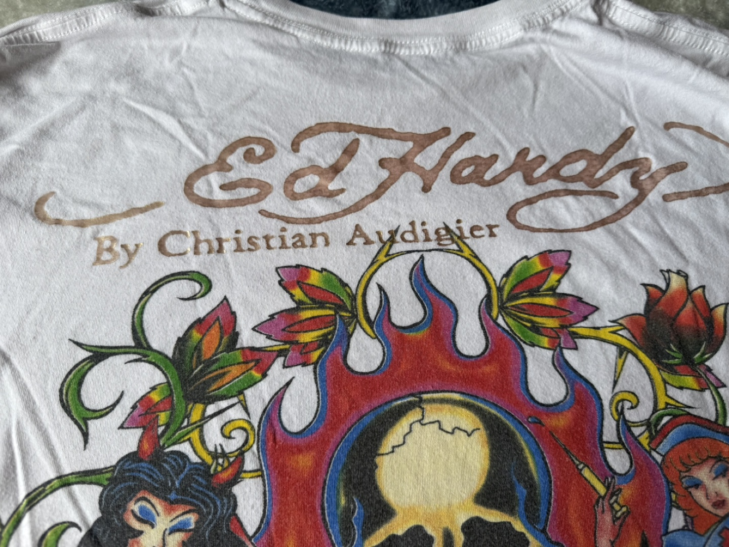 Ed Hardy by Christian Audigier Graphic T-Shirt