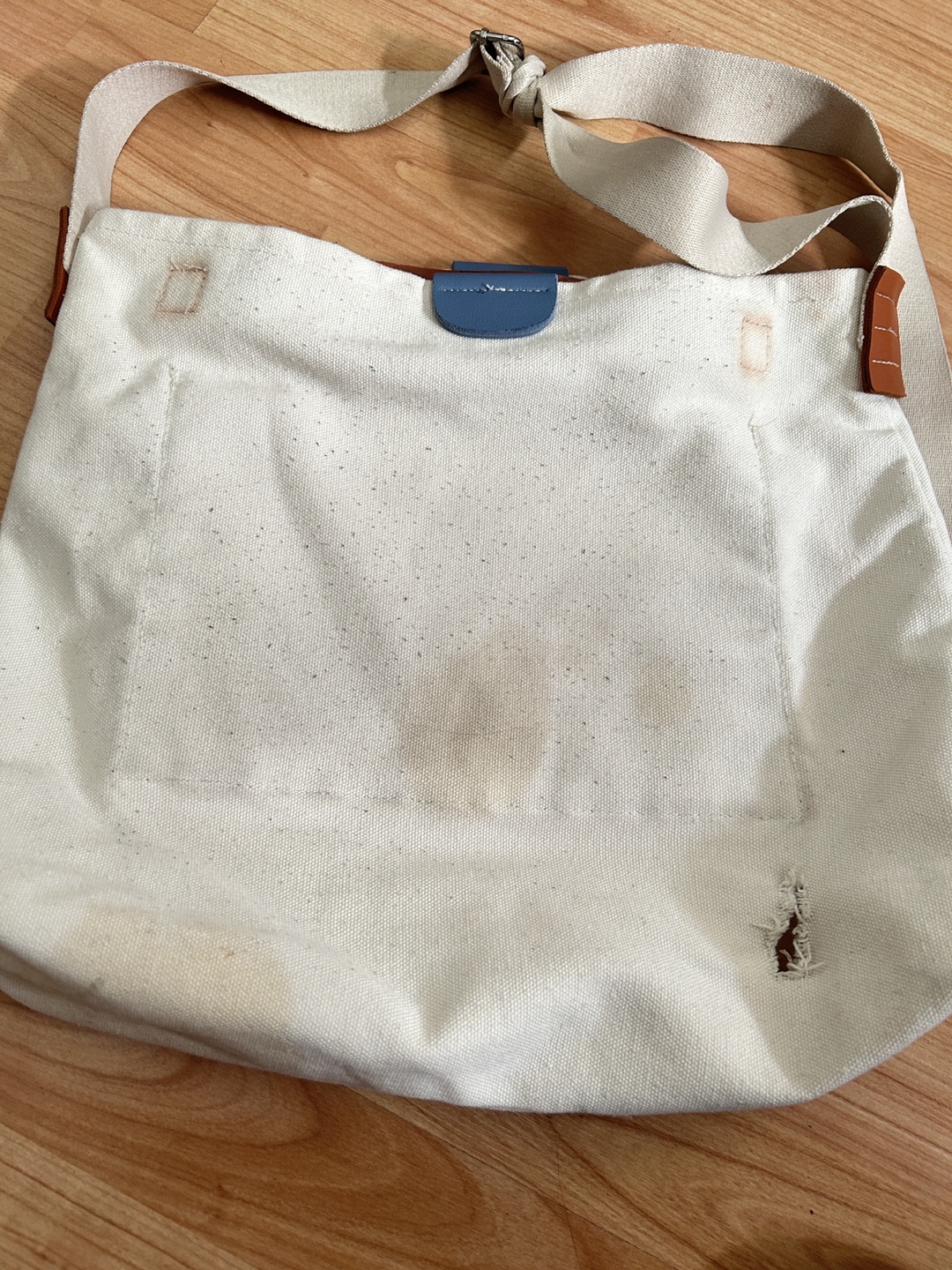 Vintage Canvas Shoulder Bag - photo 4
