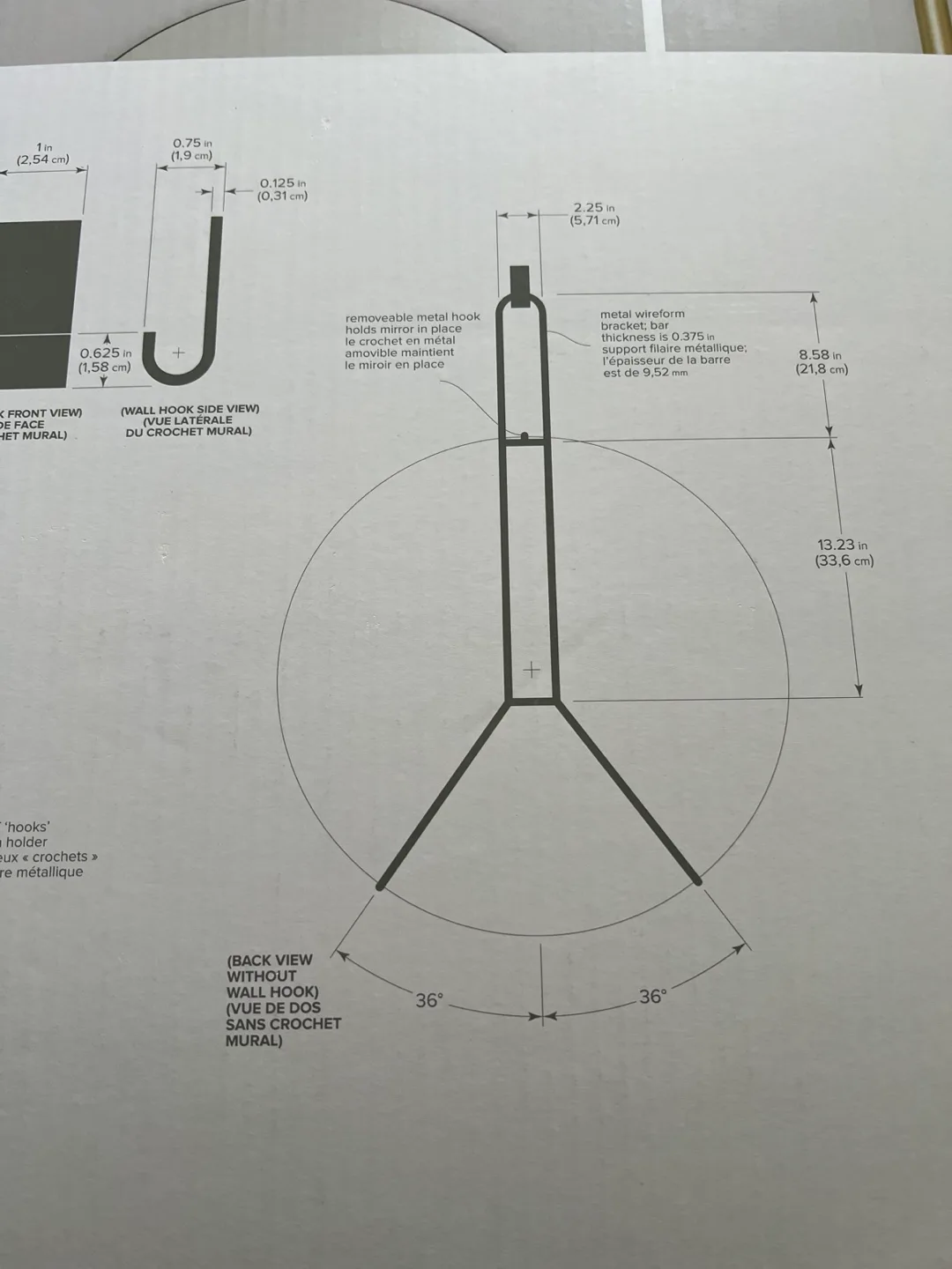 24" Gluckstein Elements Cole Collection Frameless Mirror image indicator(4)