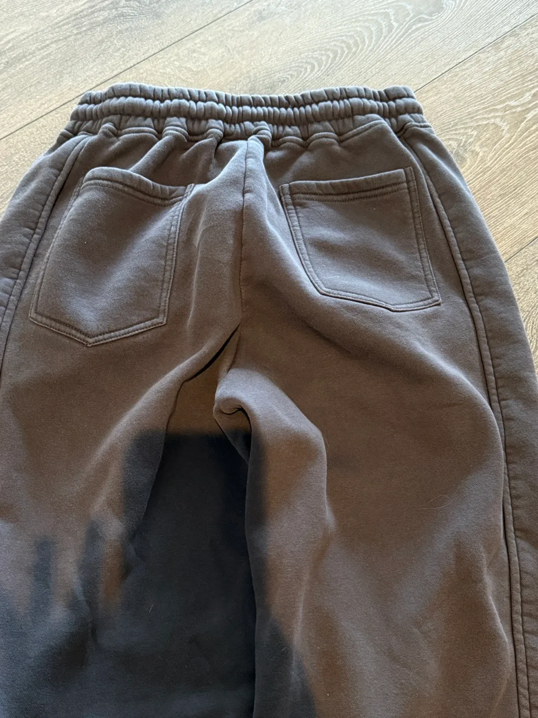 Unisex Boohoo Dark Grey Side Zip Joggers image indicator(3)