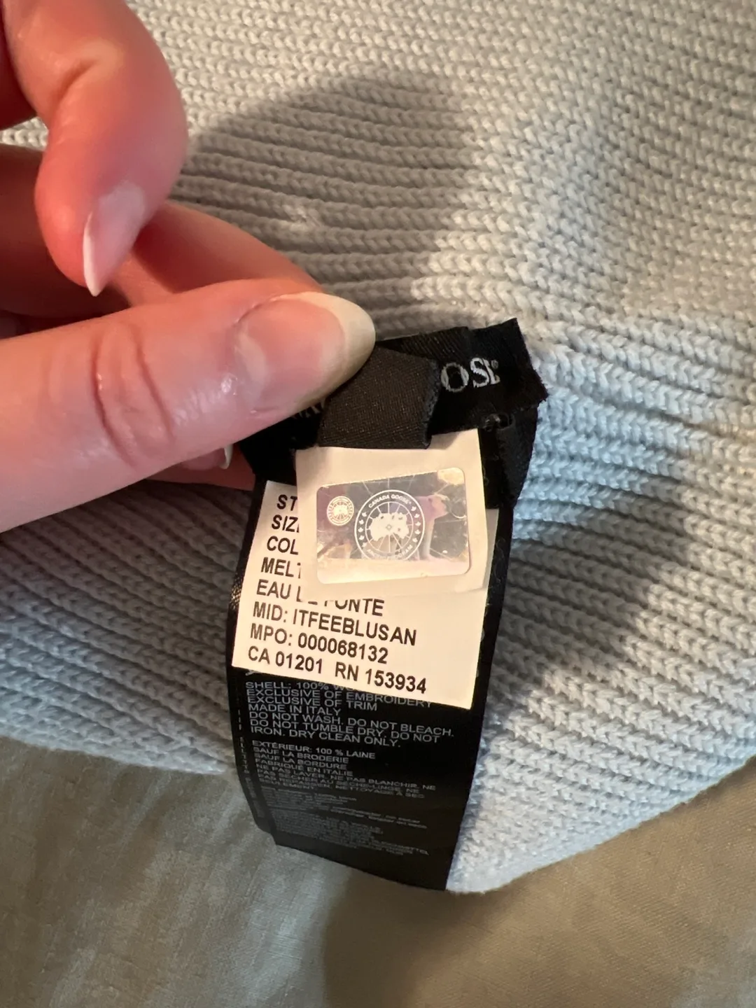 Canada Goose - Logo-Appliquéd Ribbed Wool Toque Beanie image indicator(5)