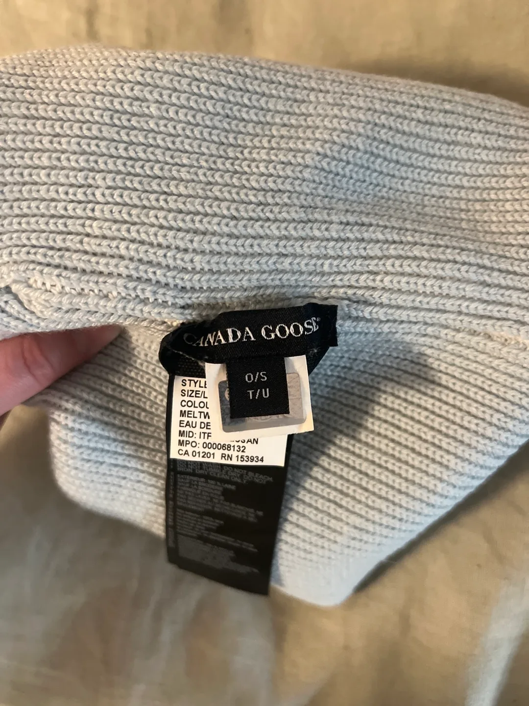 Canada Goose - Logo-Appliquéd Ribbed Wool Toque Beanie image indicator(4)
