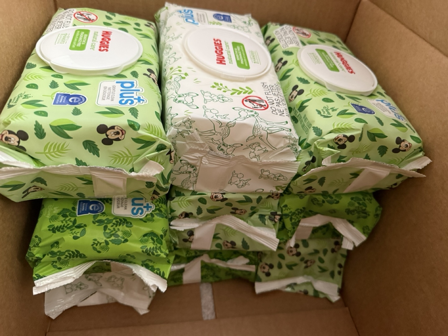Huggies Plus Natural Care Wipes