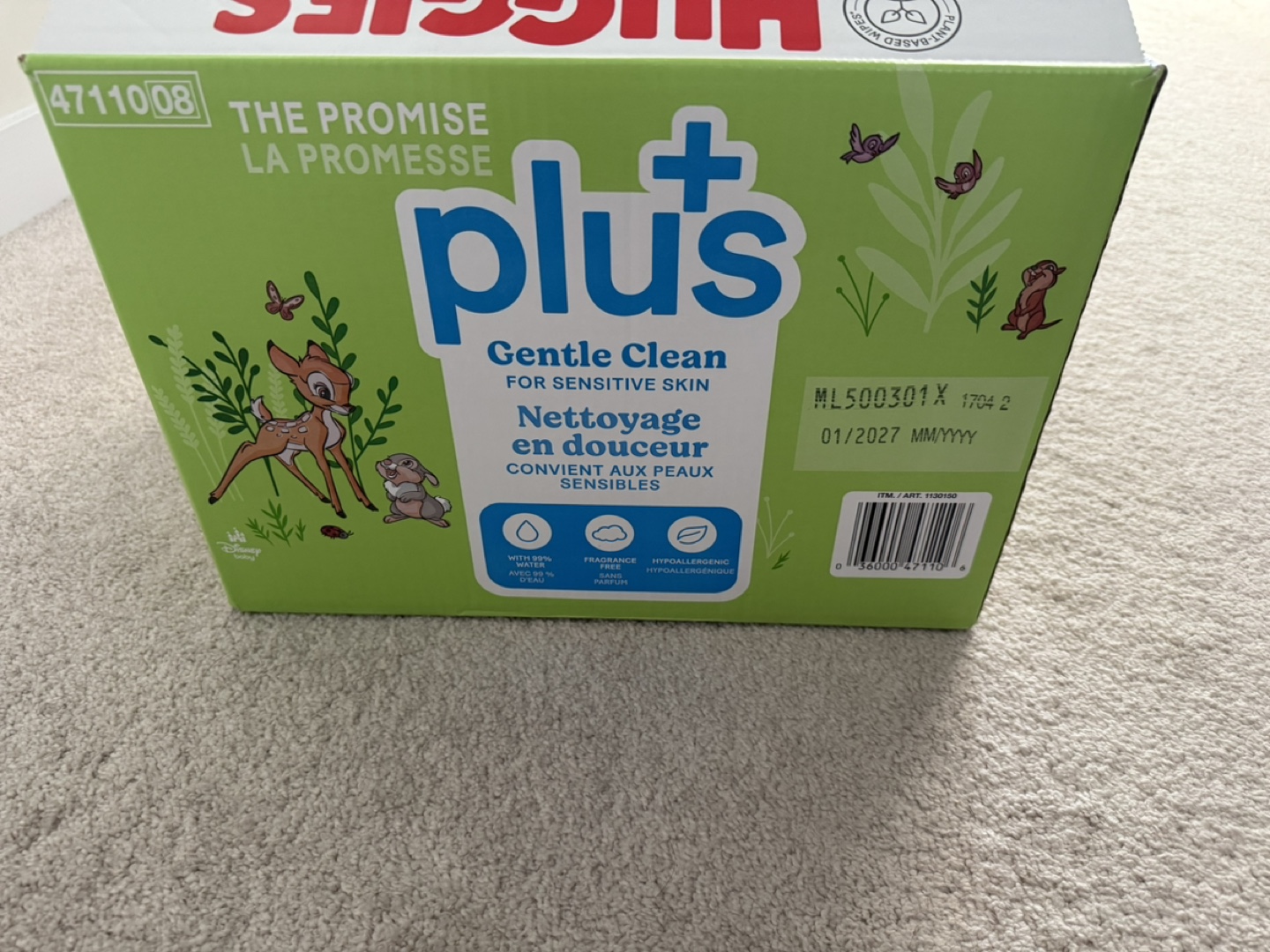 Huggies Plus Natural Care Wipes - photo 3