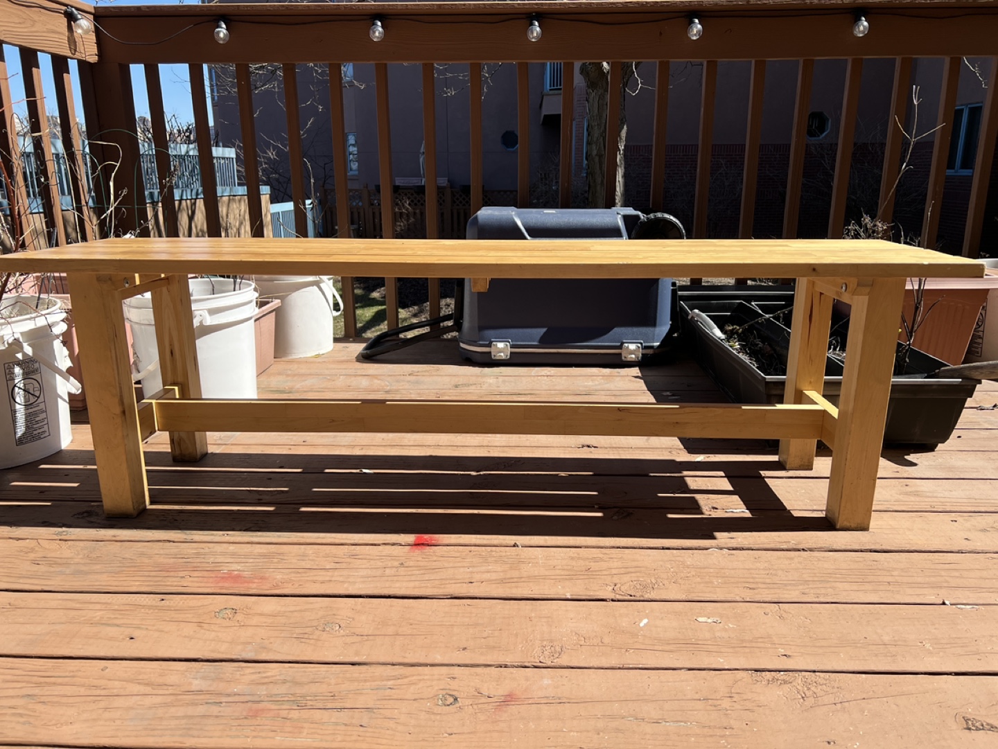 Ikea Wooden Bench
