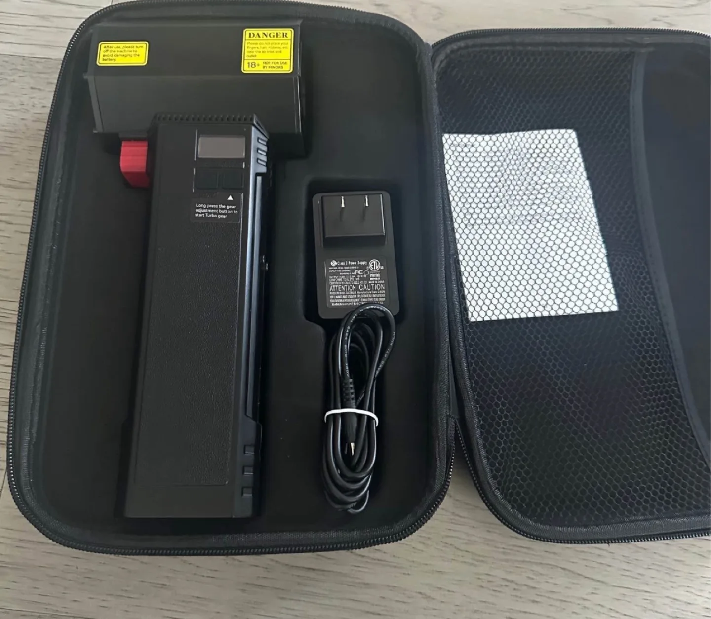 Oversize Turbo Dryer Blower for Car, Maximum Power 750W & 64MM image indicator(2)