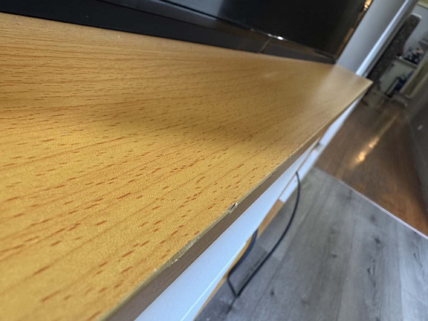 Mid-Century Modern TV Stand with Four Drawers - photo 3