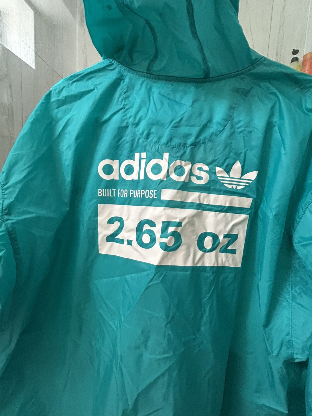 Adidas Built For Purpose 2.65 Oz Windbreaker