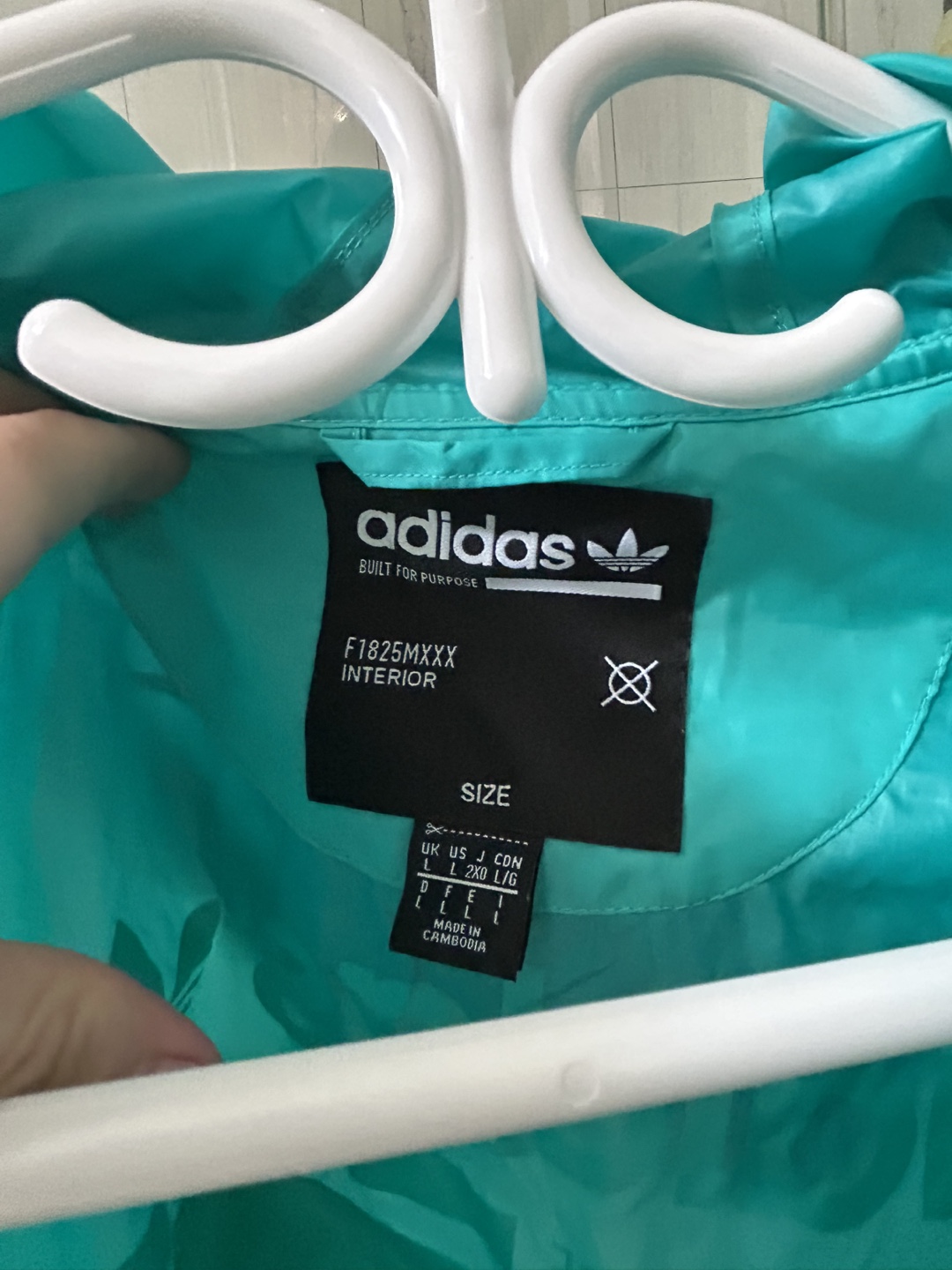 Adidas Built For Purpose 2.65 Oz Windbreaker - photo 3