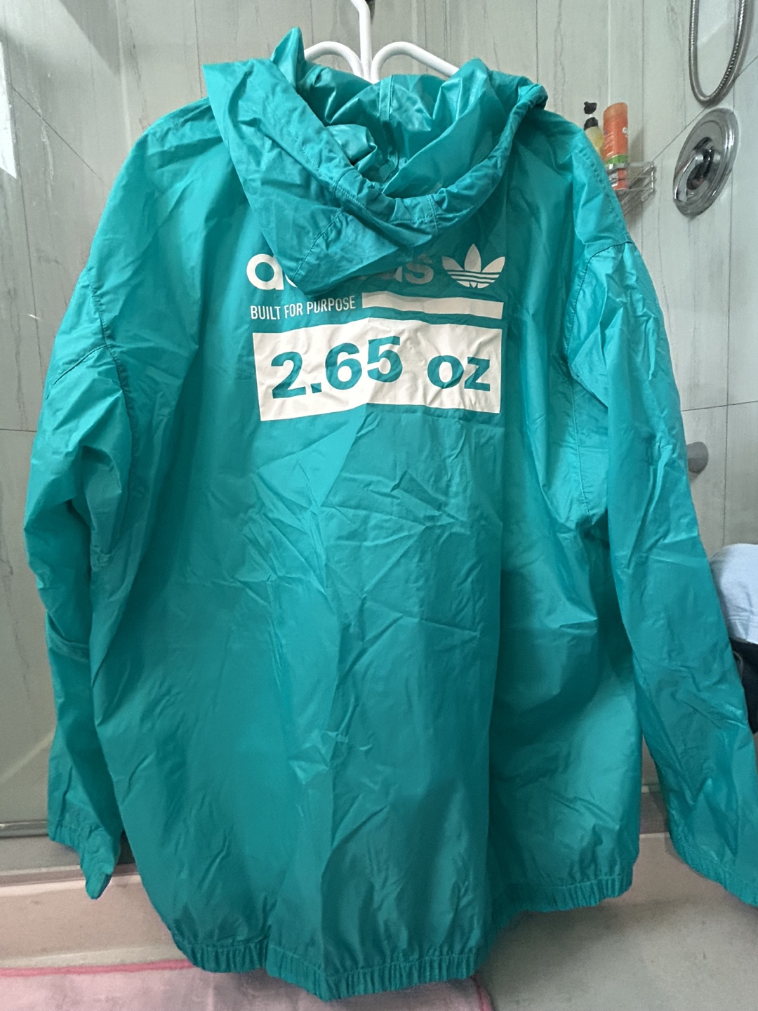 Adidas Built For Purpose 2.65 Oz Windbreaker - photo 2
