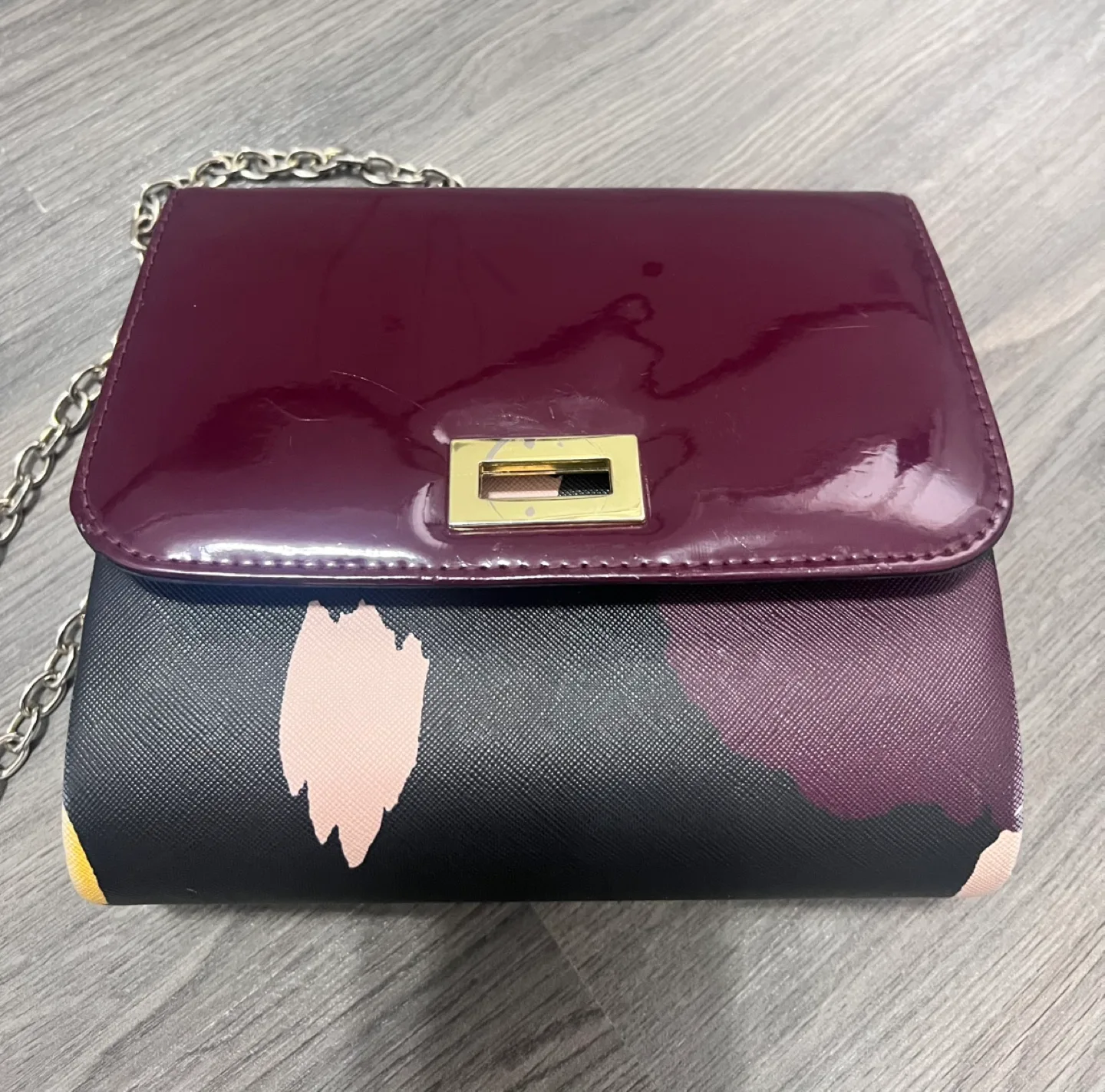 Therapy London Purple and Black Crossbody Bag image indicator(2)