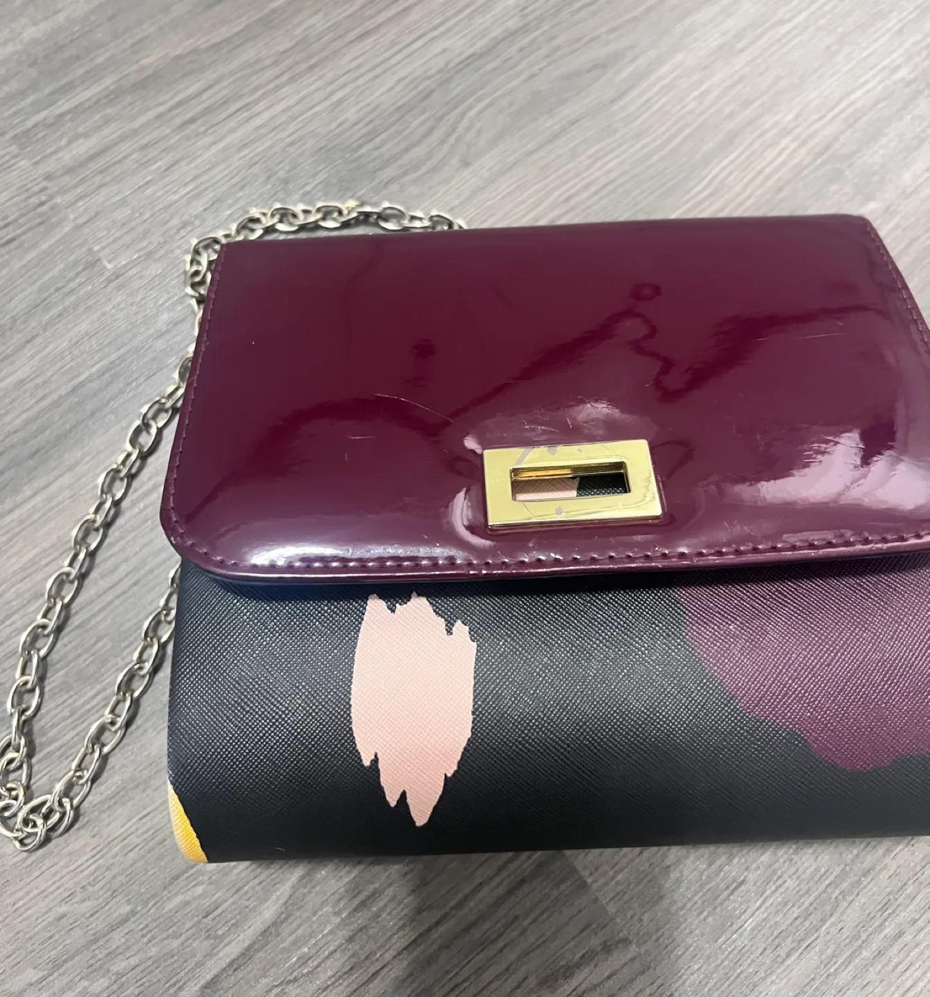 Therapy London Purple and Black Crossbody Bag image indicator(3)