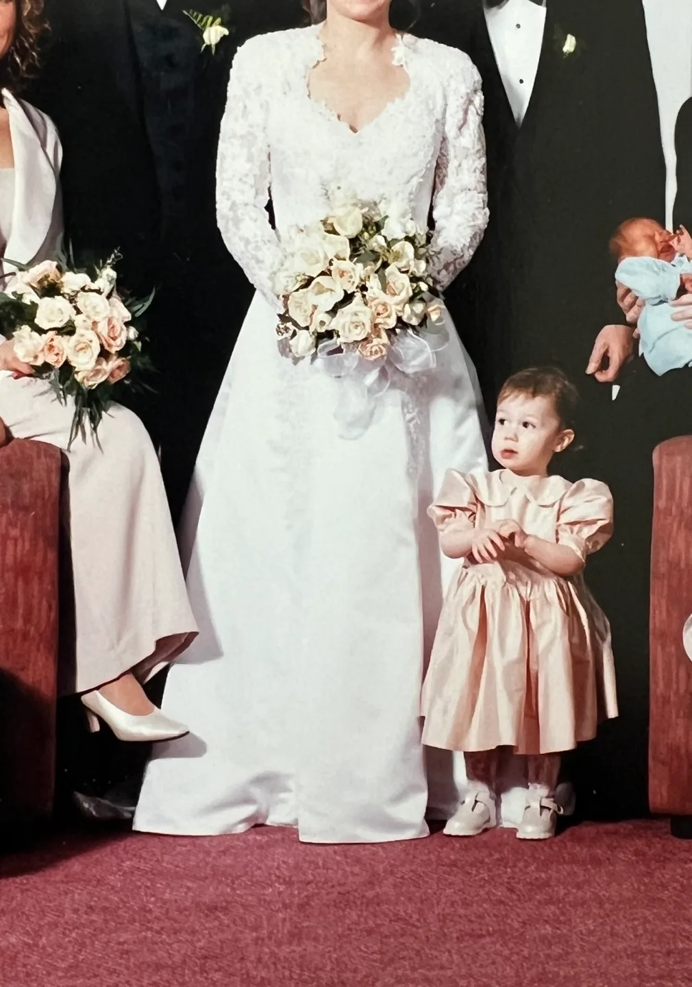 Elegant A-Line Wedding Gown image indicator(10)