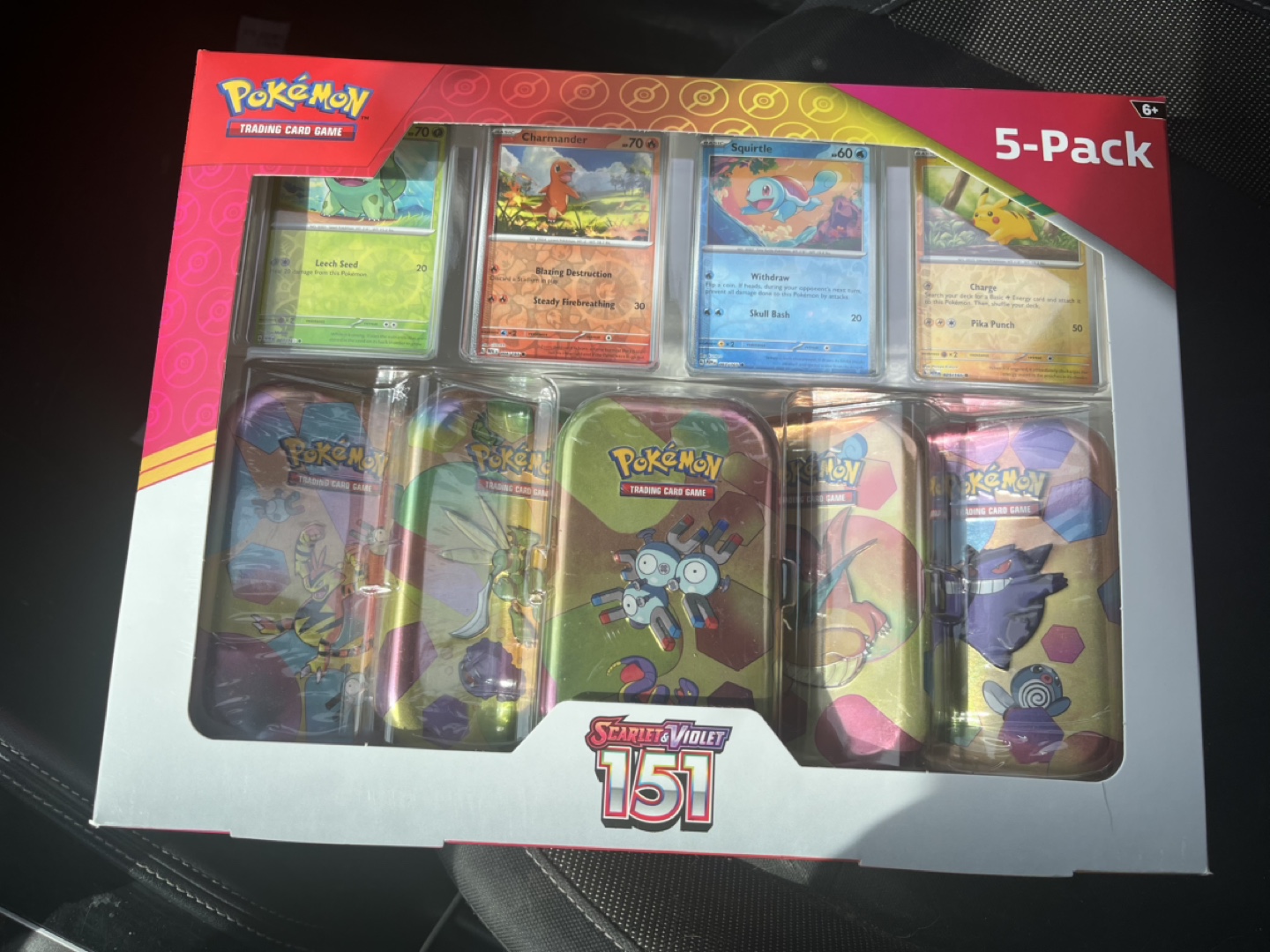 Pokémon Scarlet & Violet 151 5-Pack Mini-Tin