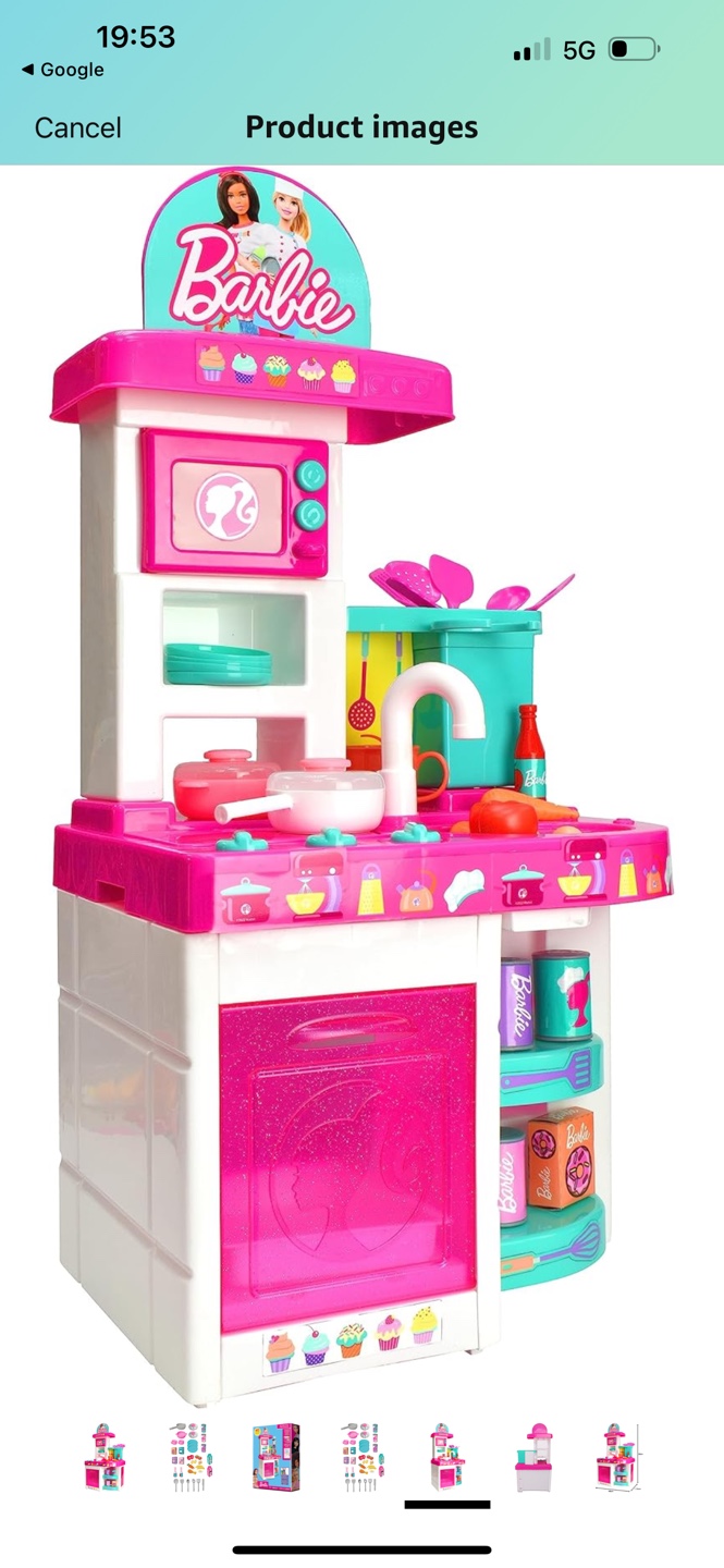 Barbie Kitchen Playset