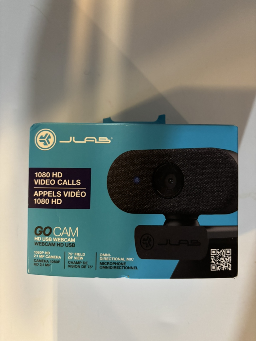 JLab GO HD Webcam - Black